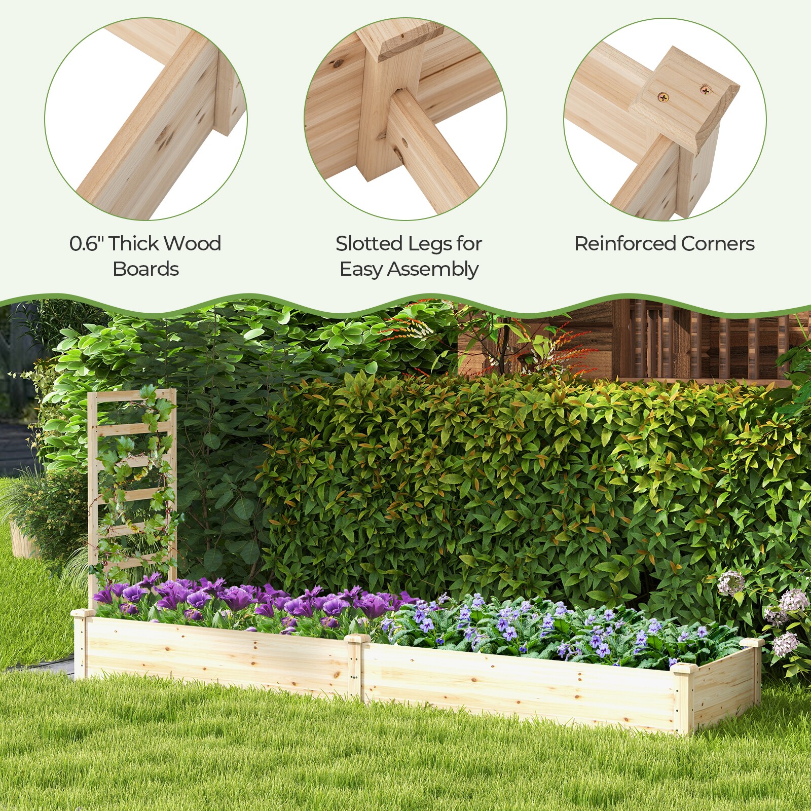 Iseryn NB8096NA Raised-Garden-Beds - View #6
