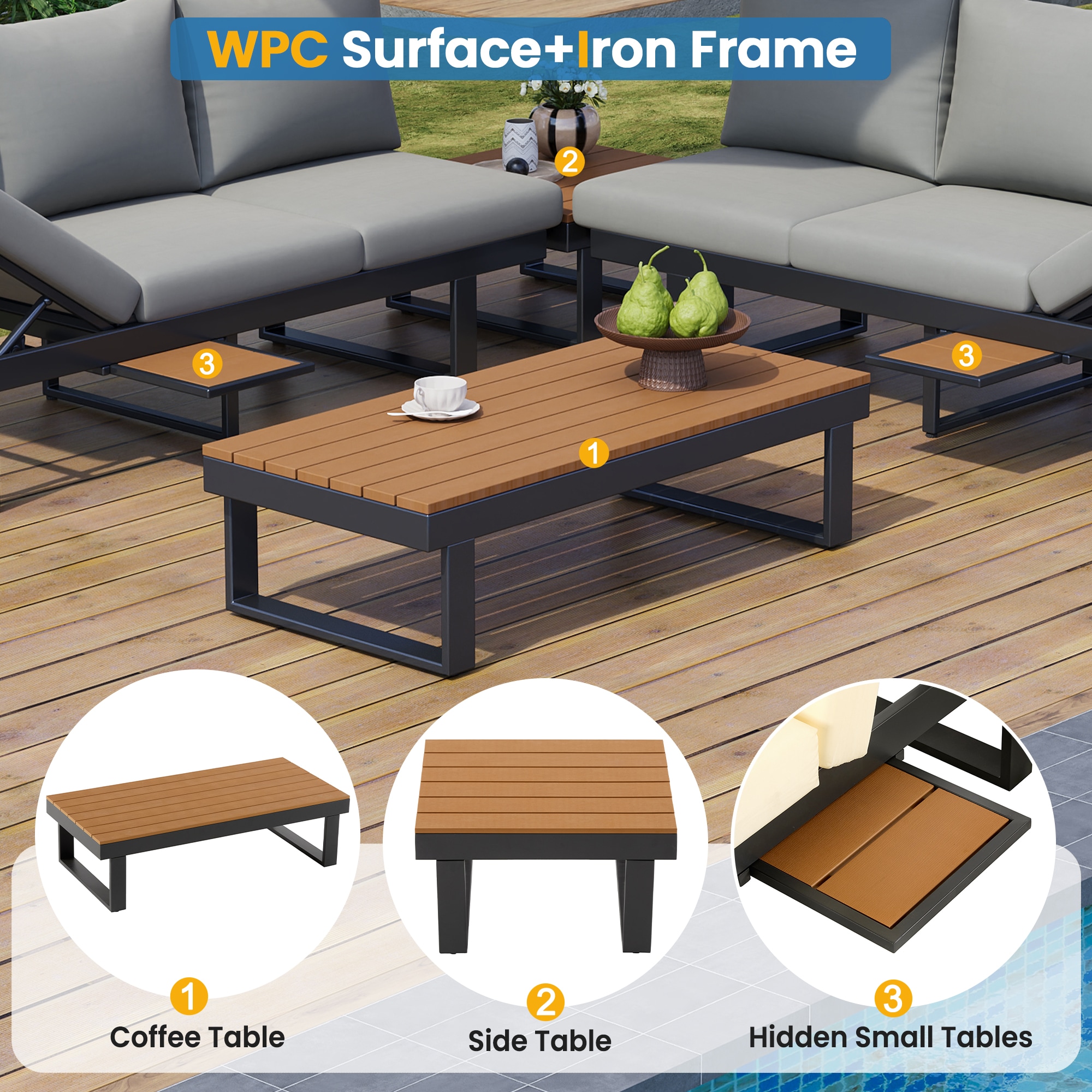 ModernLuxe L-N719Z000170E Patio-Conversation-Sets - View #7