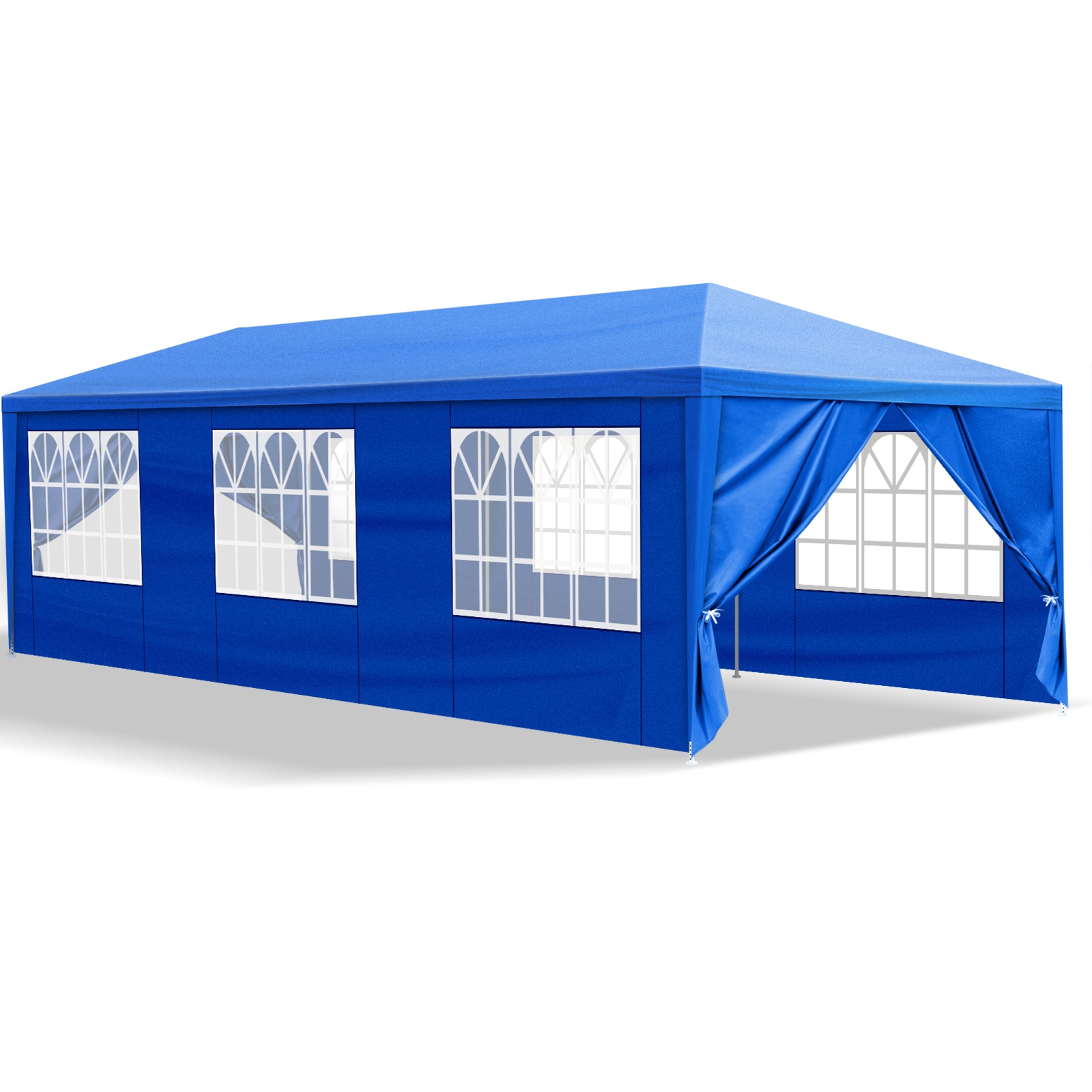 Winado LO1G58000396 29.53-Feet x 9.84-Feet Rectangle Blue Party canopy