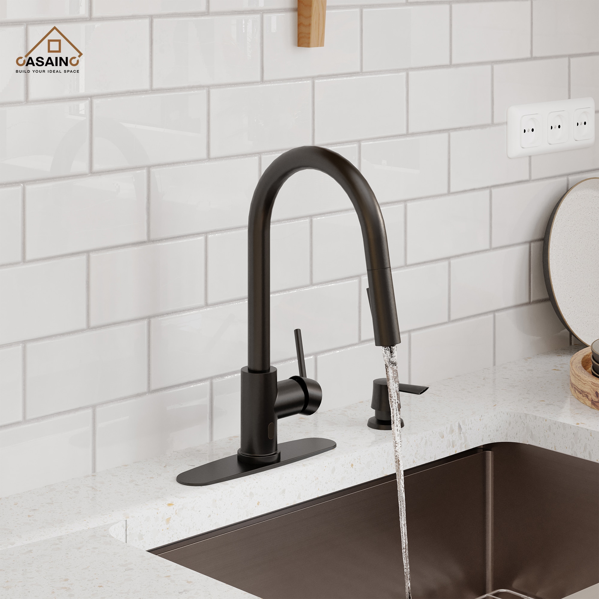 CASAINC KCLT0045MB Kitchen-Faucets - View #5