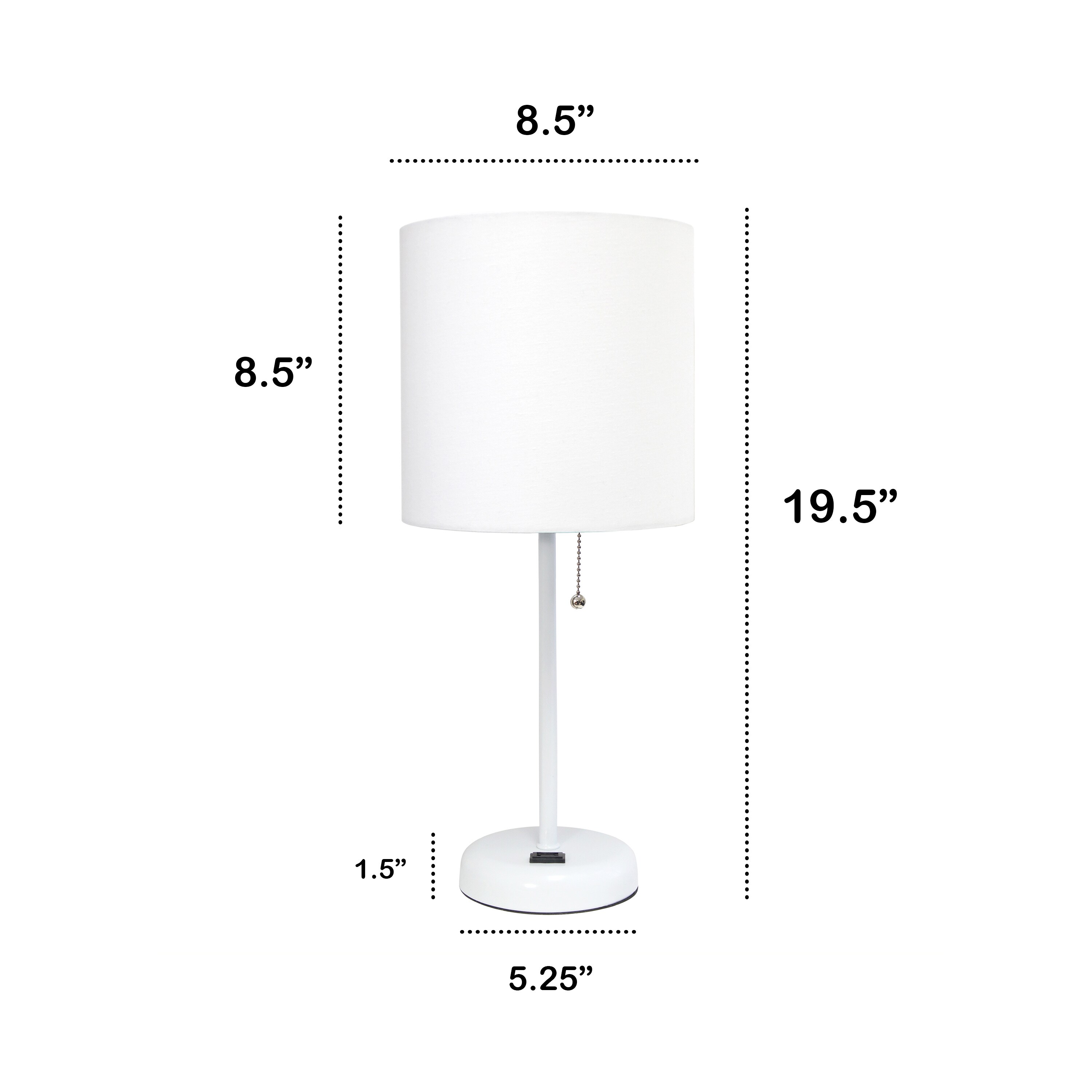 Creekwood Home CWT-2008-WO-2PK Table-Lamps - View #3