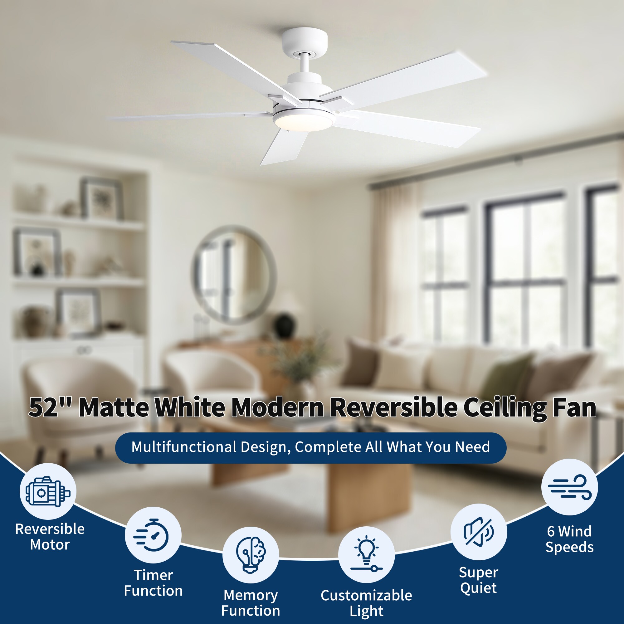 Tenleaf LIGHT0413-71-1 Ceiling-Fans - View #8