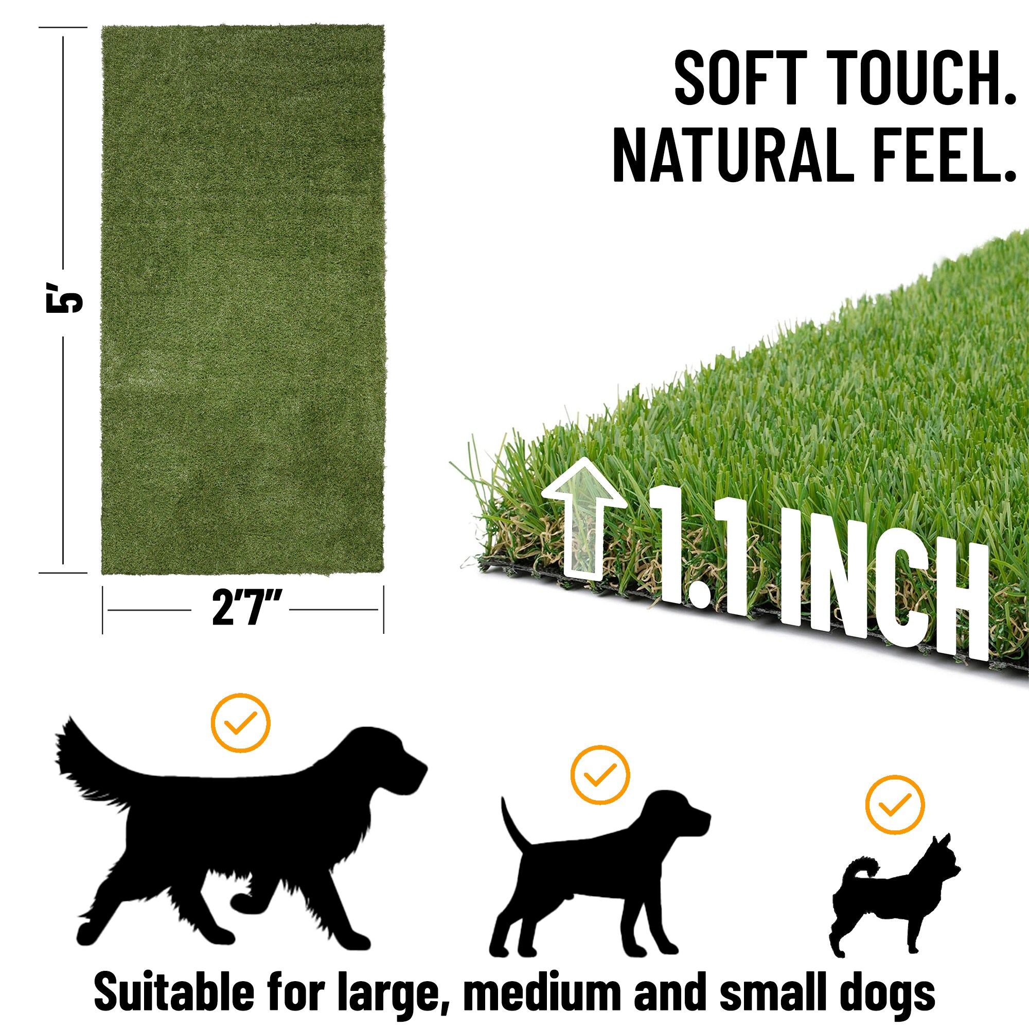 Ottomanson PET800-3X5 Puppy-Pads - View #6
