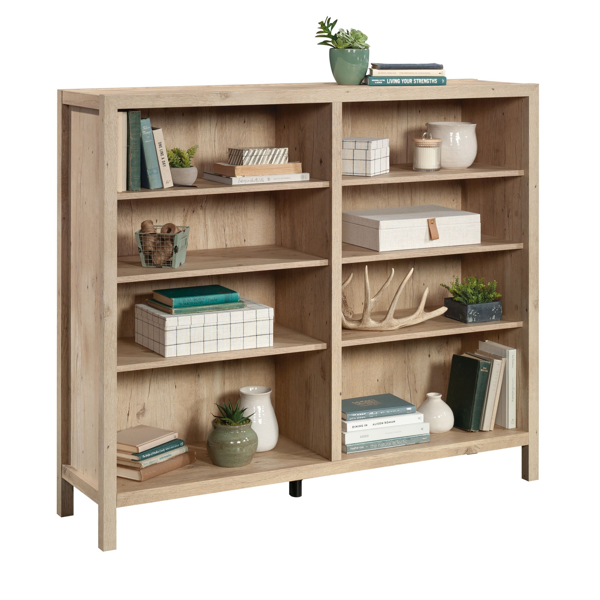 Sauder Pacific View Bookcase Prime Oak finish one_size | 433566