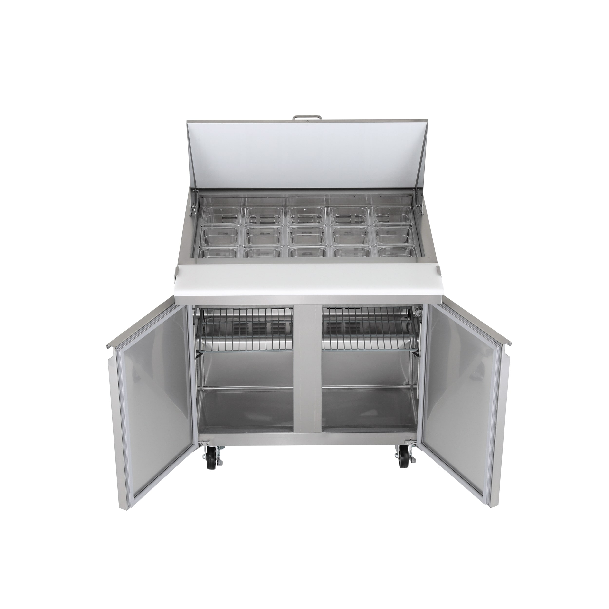 Norpole NP2R-SWMT36 Refrig-Prep-Tables - View #3