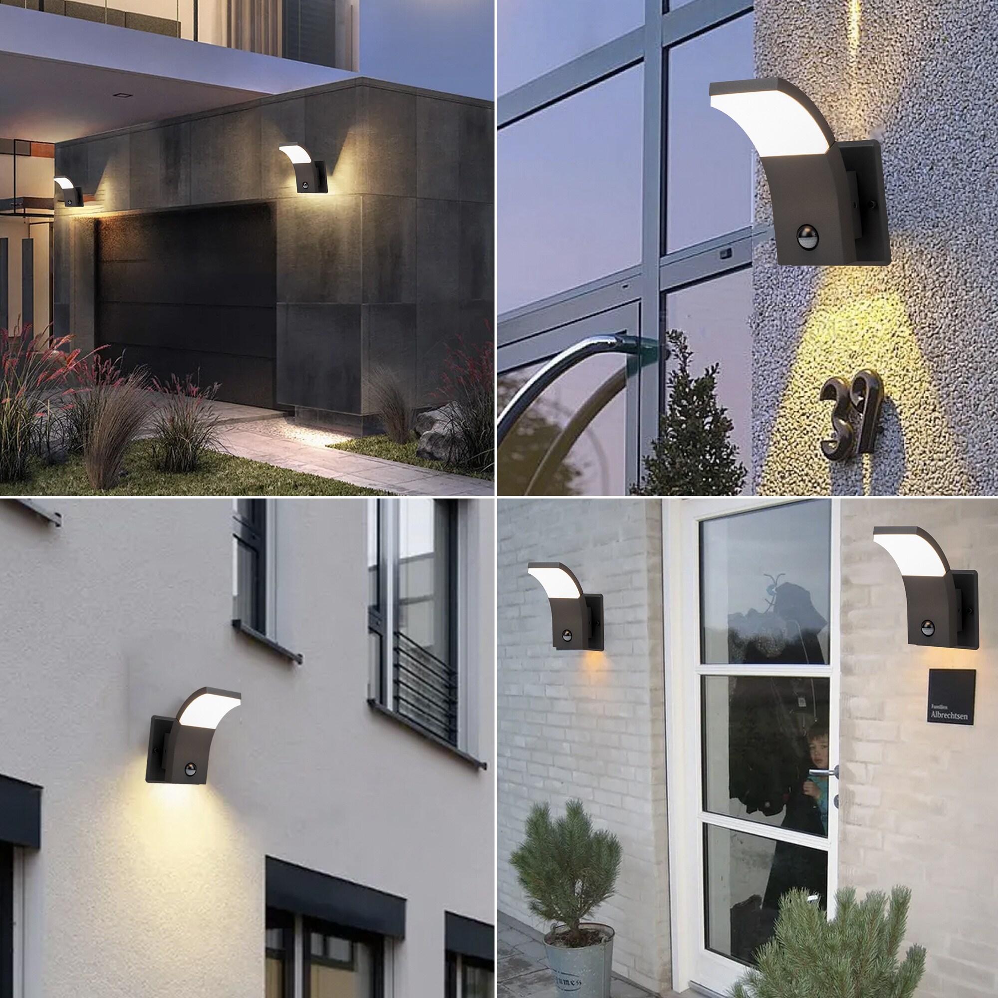 Kahomvis INOW-QPD0-KGY Outdoor-Wall-Lighting - View #5