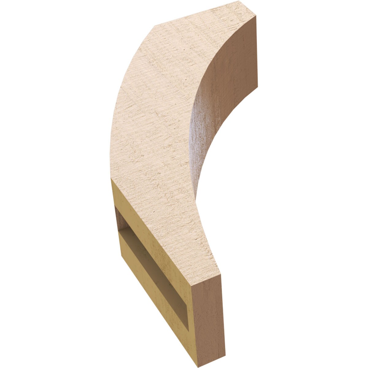 Ekena Millwork BRCUR03X08X12THRRCPR braces - View #7