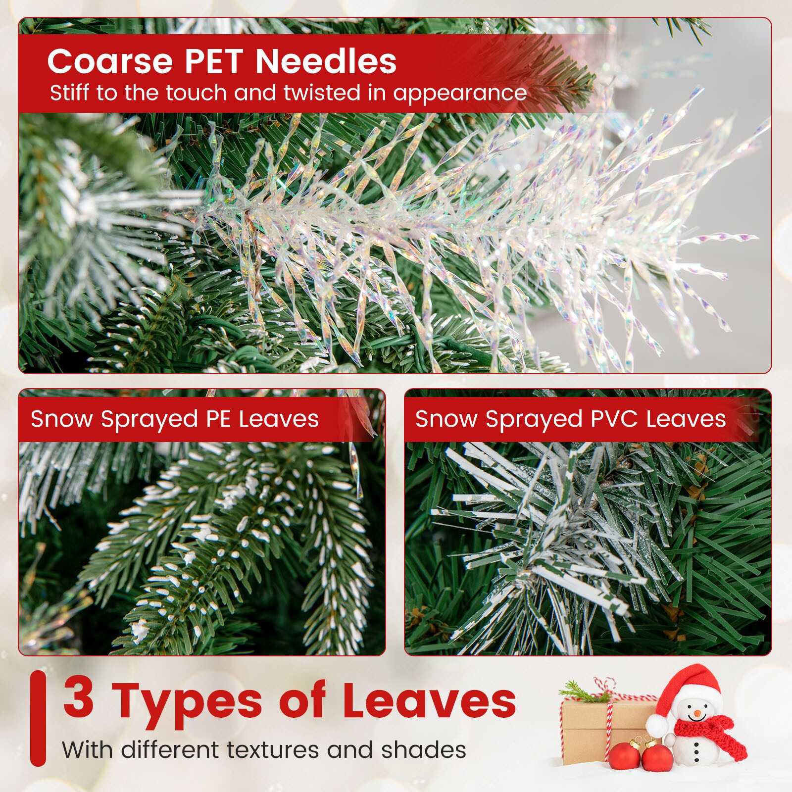 LIVIZA HYG25185US-7 Artificial-Christmas-Trees - View #3