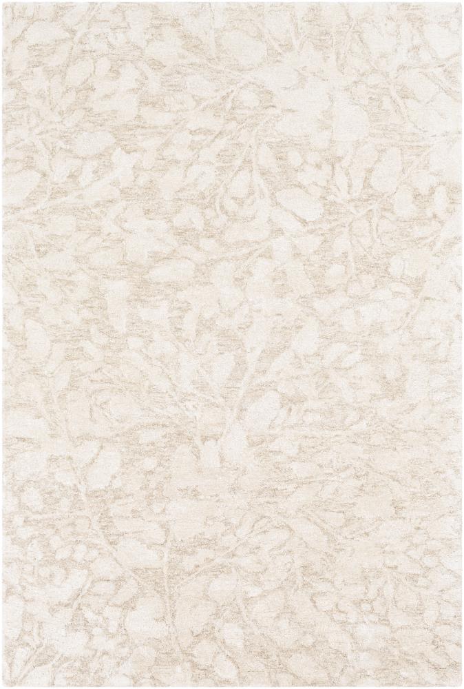 Surya FLC8005-23 Falcon 2 x 3 Wool Khaki Indoor Floral/Botanical Area Rug