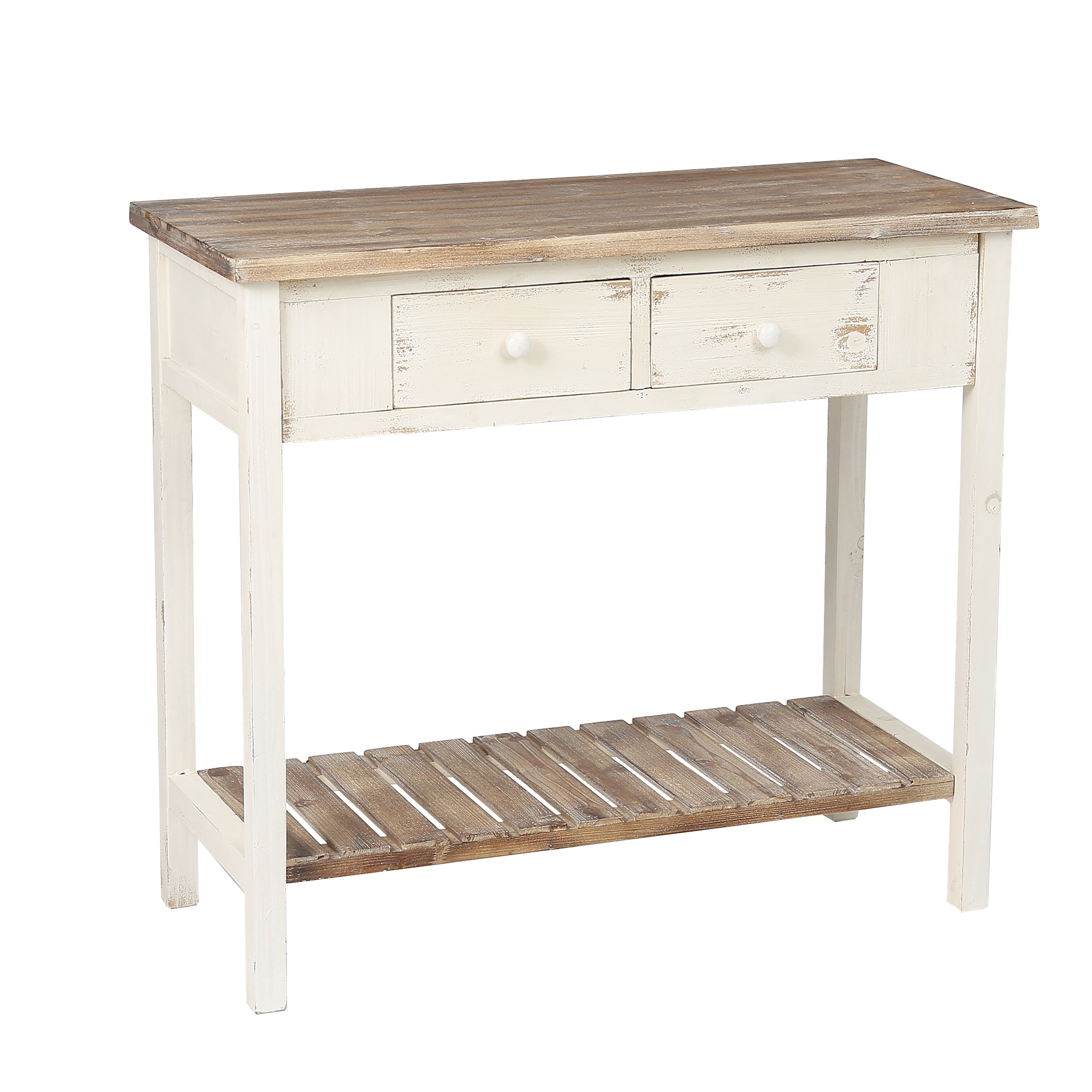 LuxenHome WH187 Console-Sofa-Tables - View #2