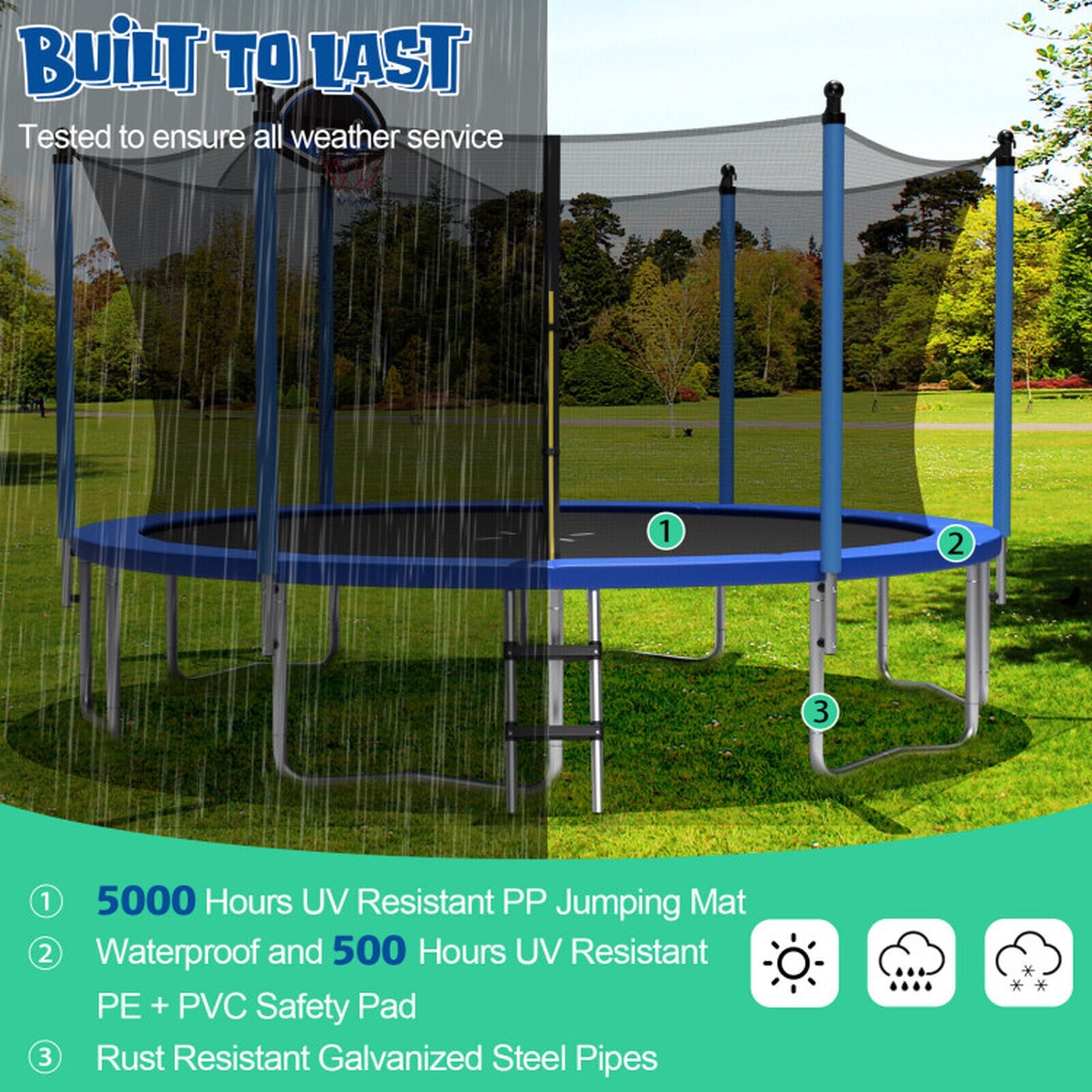 SUGIFT LW102SUGHY0805 trampolines - View #6