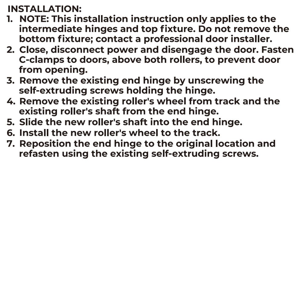RELIABILT GD23-5002 Garage-Door-Hardware - View #4