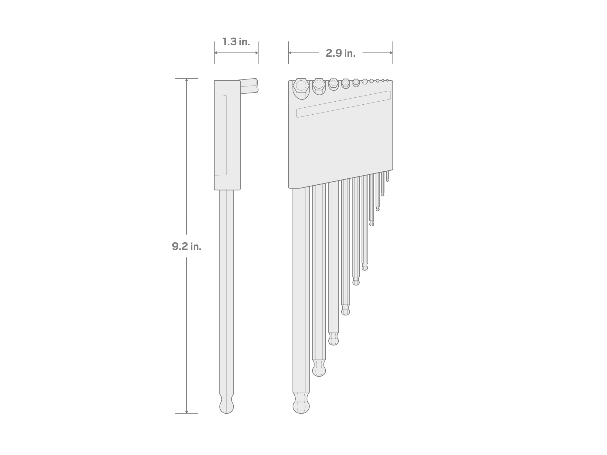 TEKTON KLX91212 Hex-Torx-Key - View #9