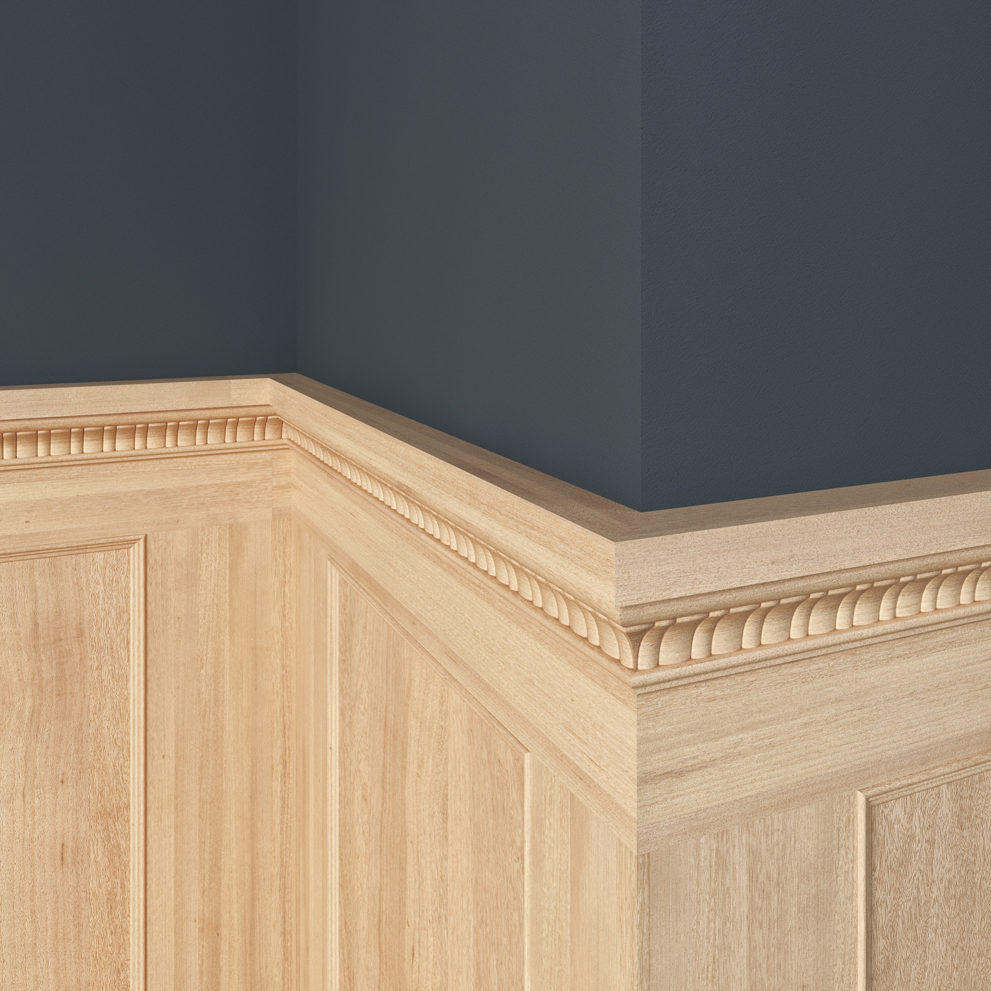  95-8WHW Chair-Rail-Moulding - View #4