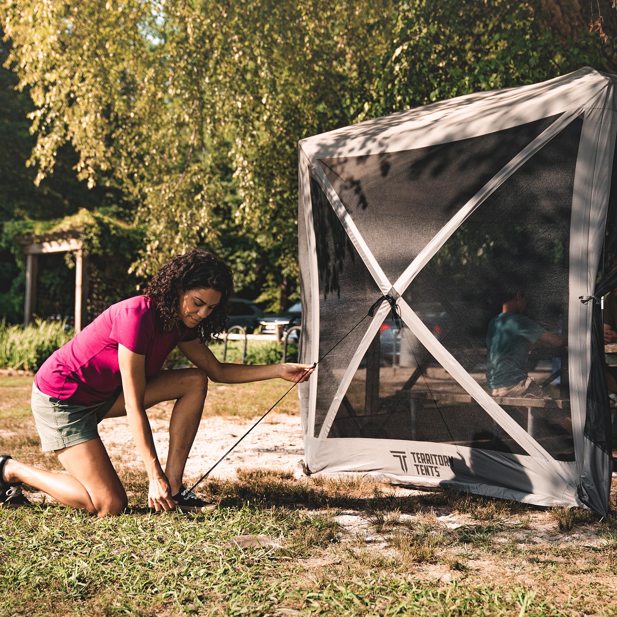 Territory Tents ST8101SL Wood-Resin-Gazebos - View #7