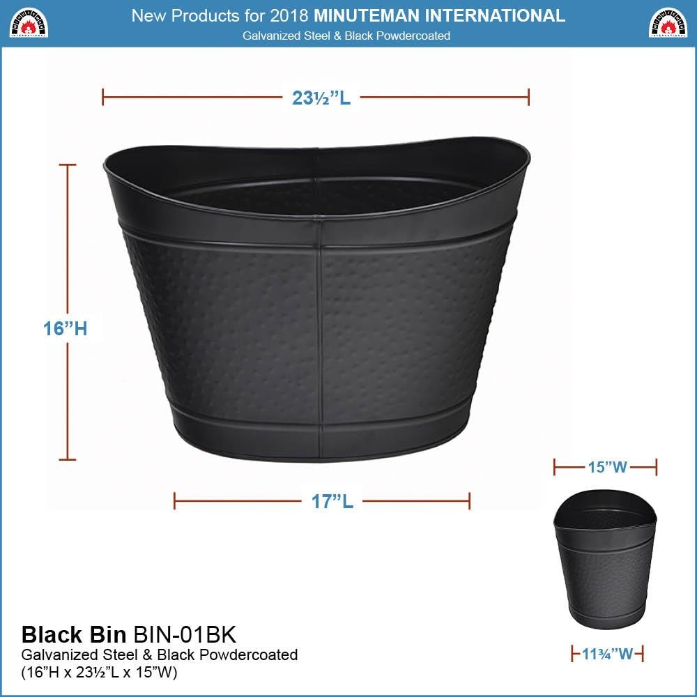 Minuteman International BIN-01BK Fireplace-Tools - View #5