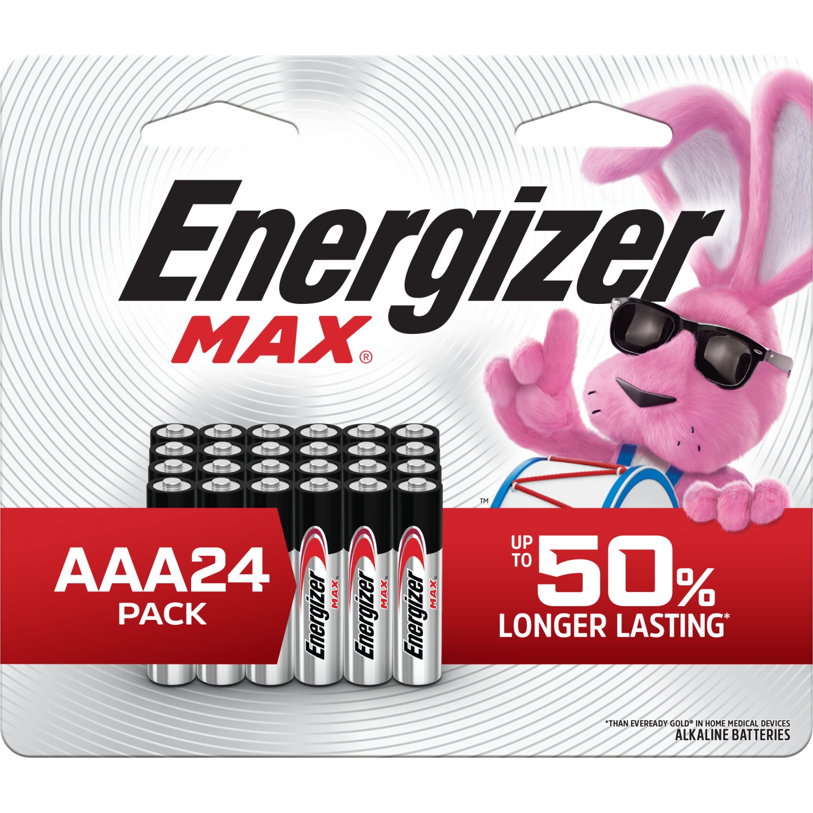 Energizer MAX Alkaline AAA Batteries ( 24 -Pack) #E92PFP-24