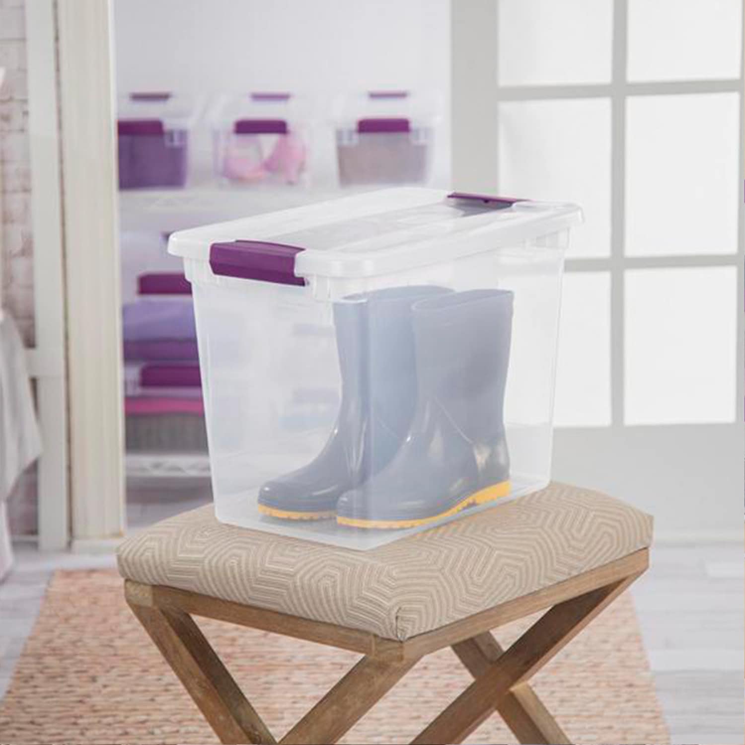 Sterilite 100416 Plastic-Storage-Totes - View #7