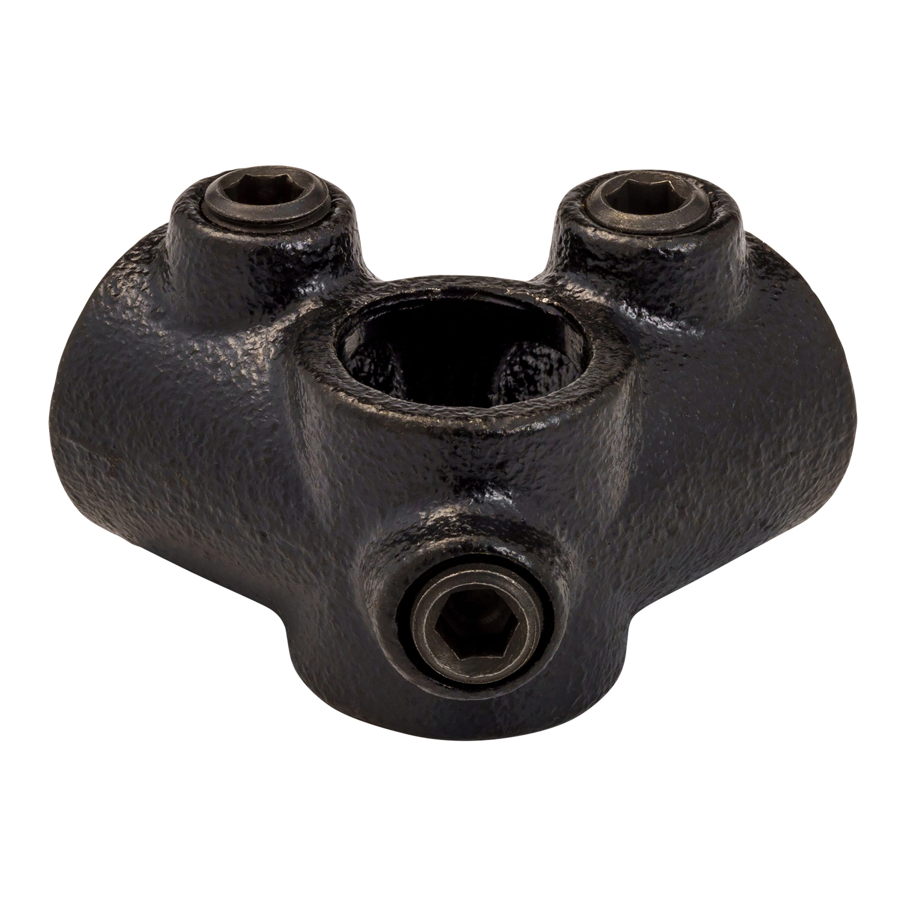 SteelTek 681-602HC 3/8-in 90-Degree Structural Black Side Outlet Tee