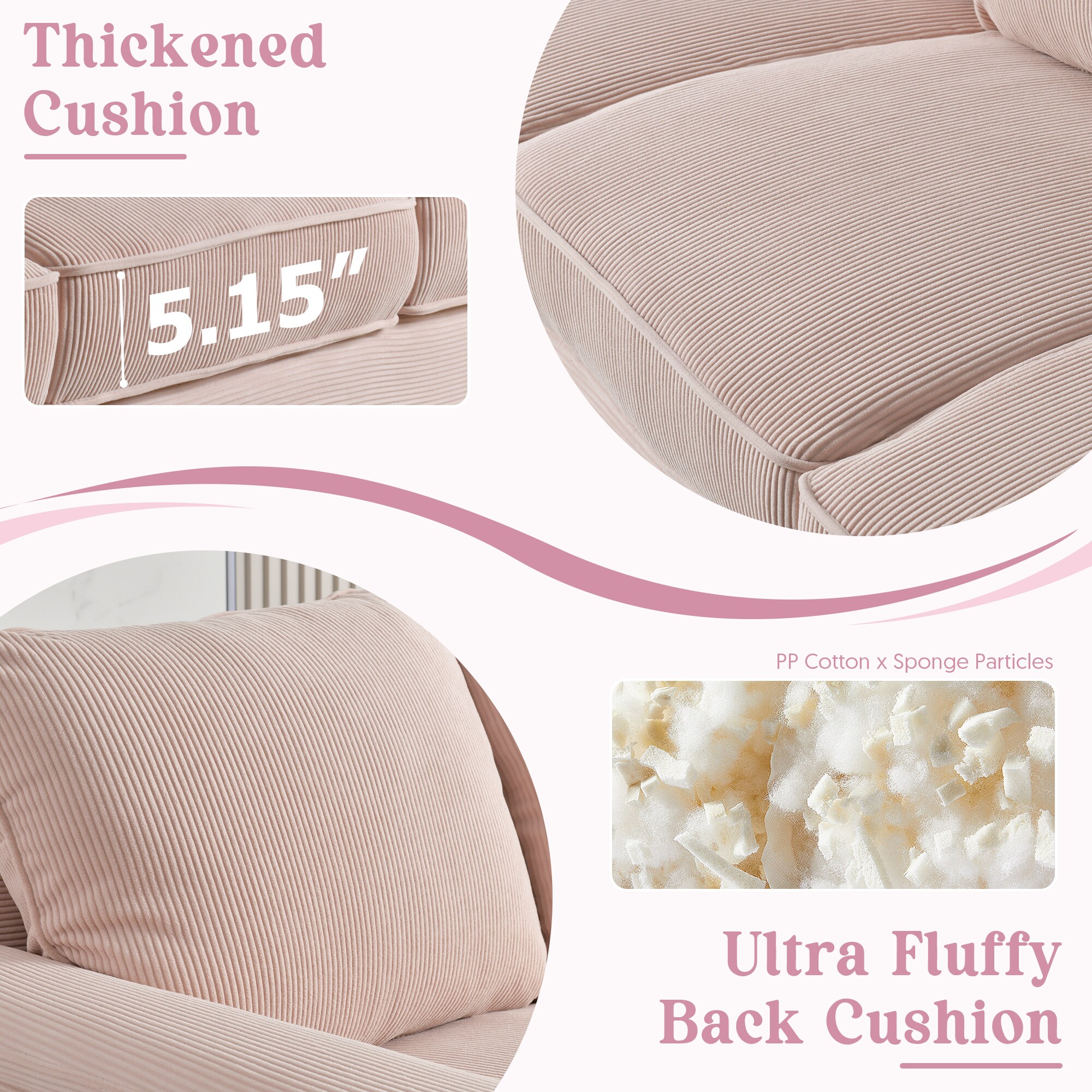 weaxty HMBGLS770 Sofas-Loveseats - View #4