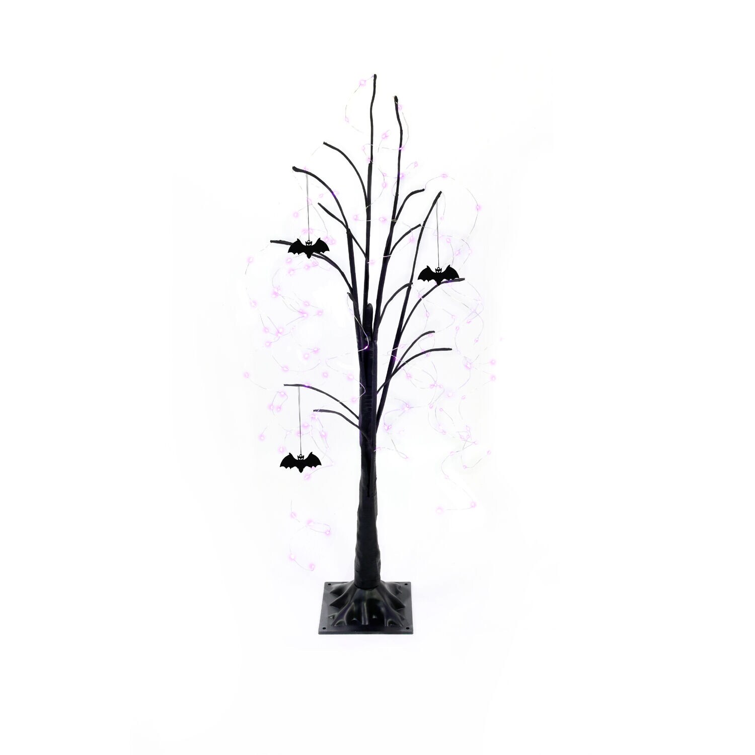 Haunted Hill Farm HHPTSET3-1PUR/BLK Outdoor-Halloween-Decor - View #9