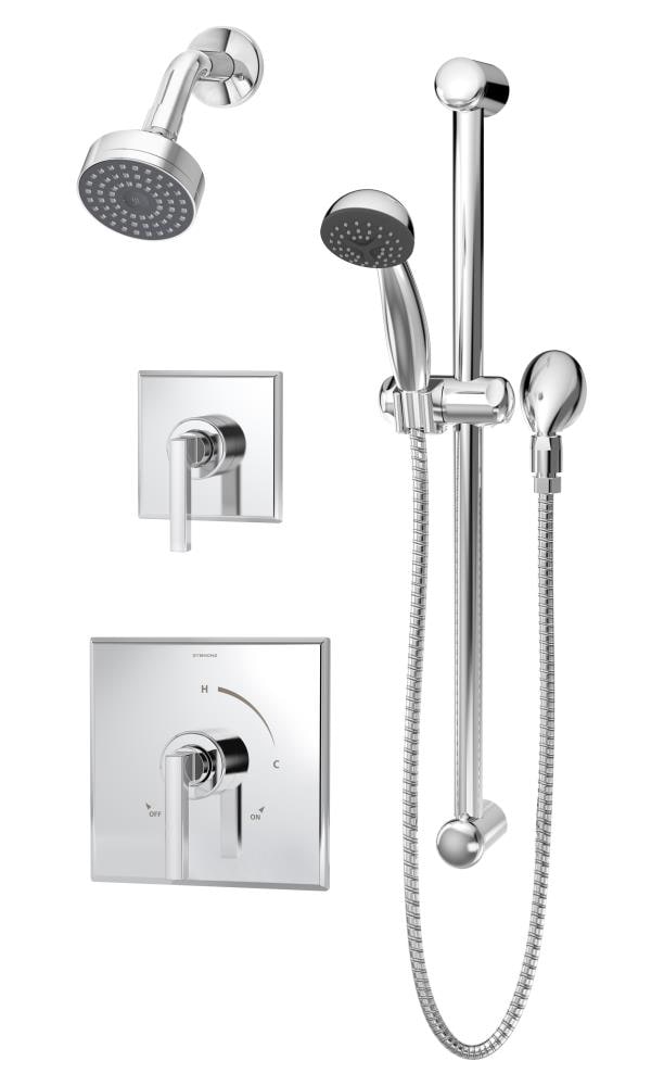 Symmons 3605-H321-V Duro Chrome 2-handle Shower Faucet Valve Included