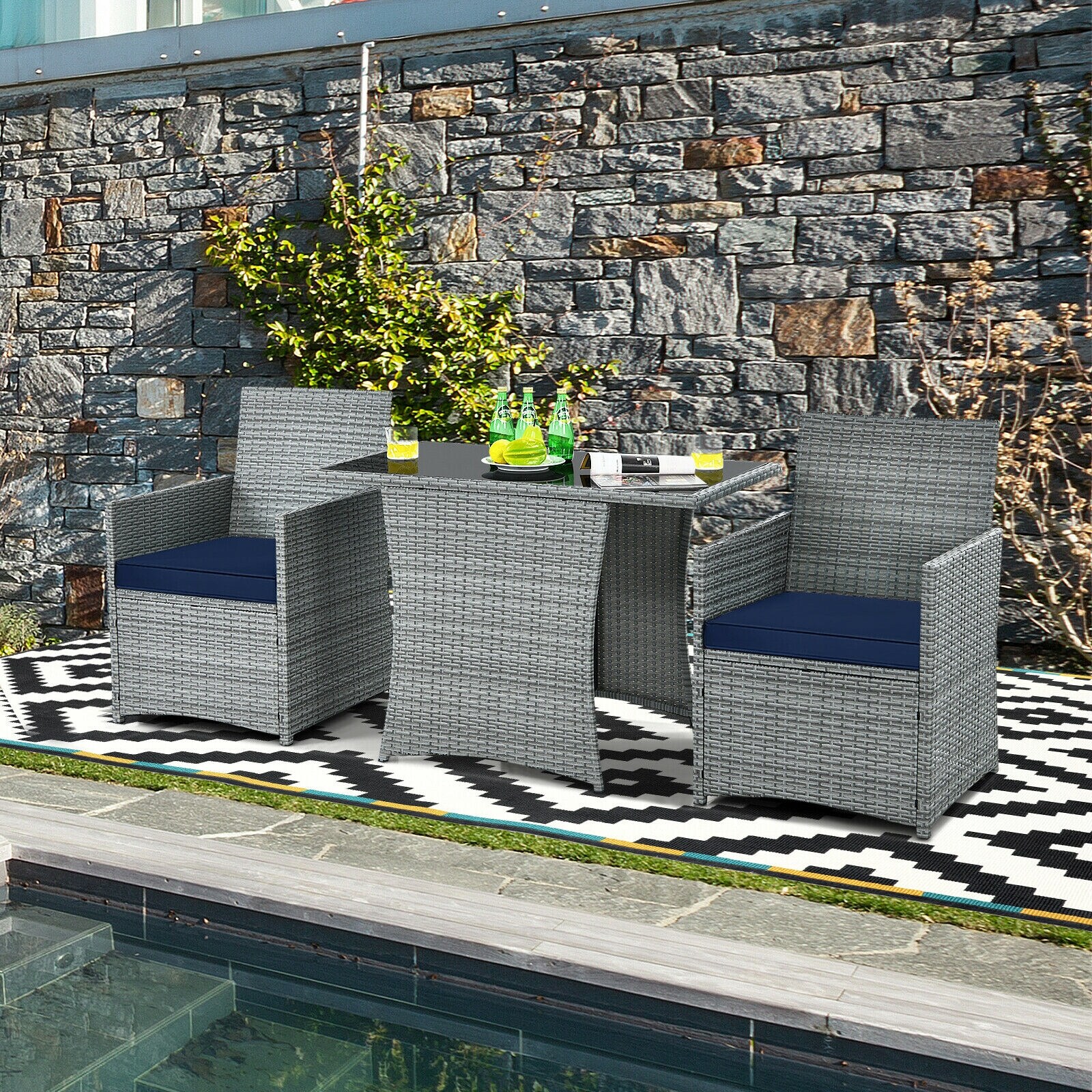 Poinic CWJ68177NY Patio-Conversation-Sets - View #3