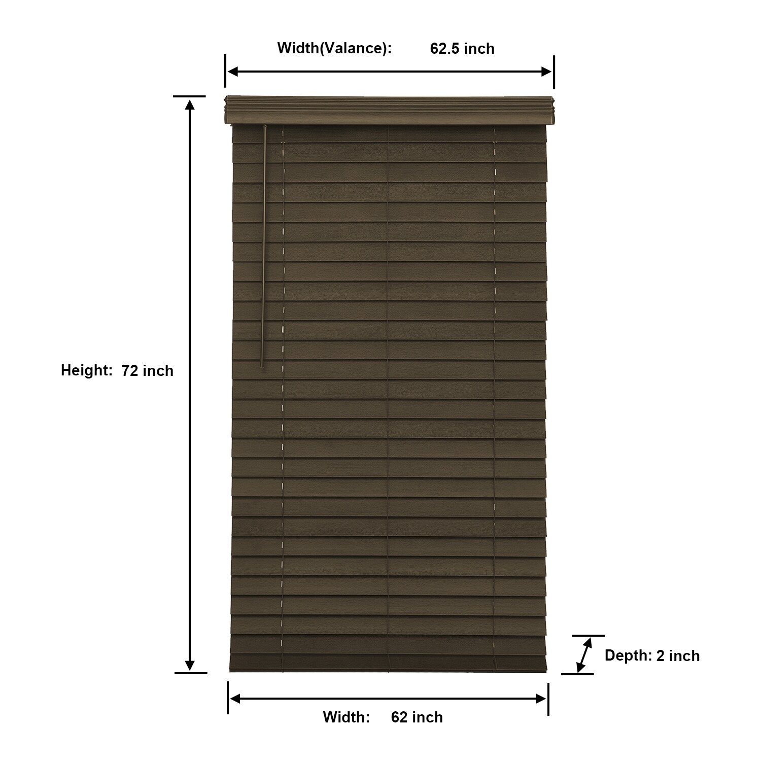 allen + roth DFHSC6672-62 blinds - View #7