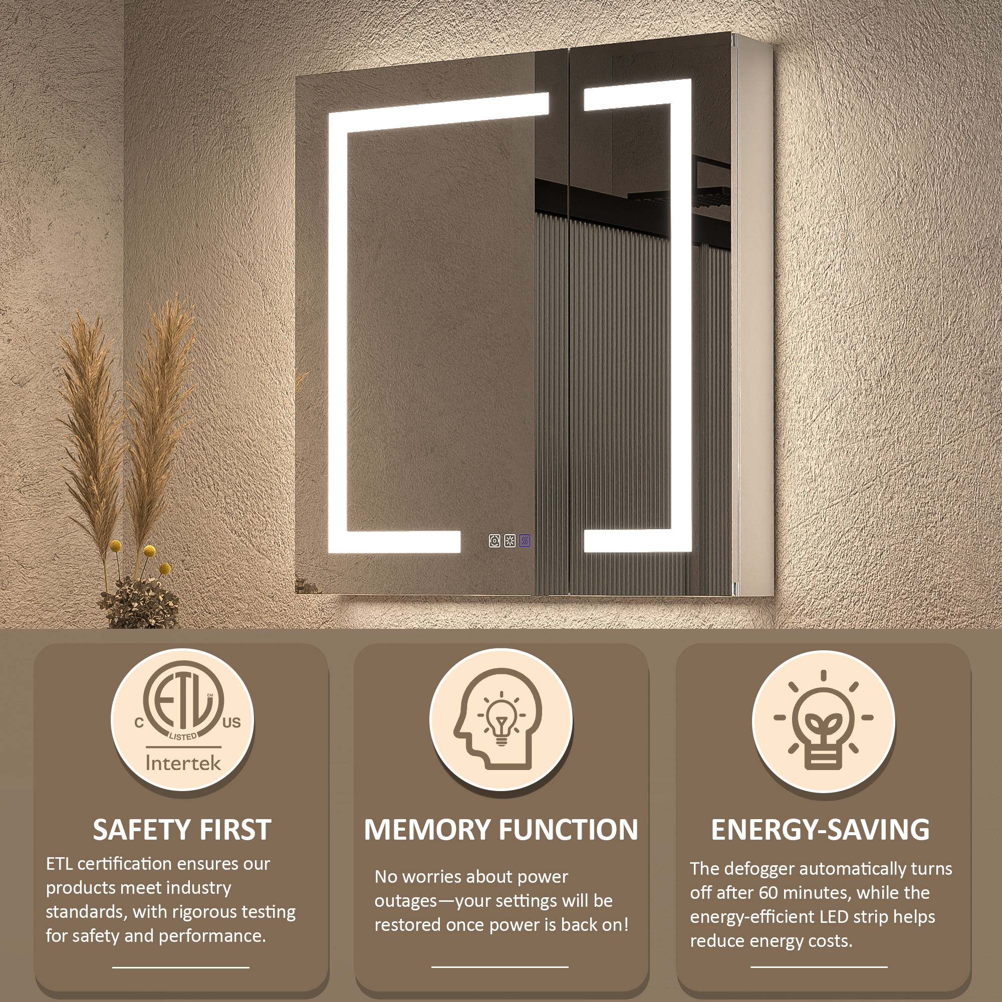 ExBrite EBMC2830V3DX Bathroom-Medicine-Cabinets - View #17