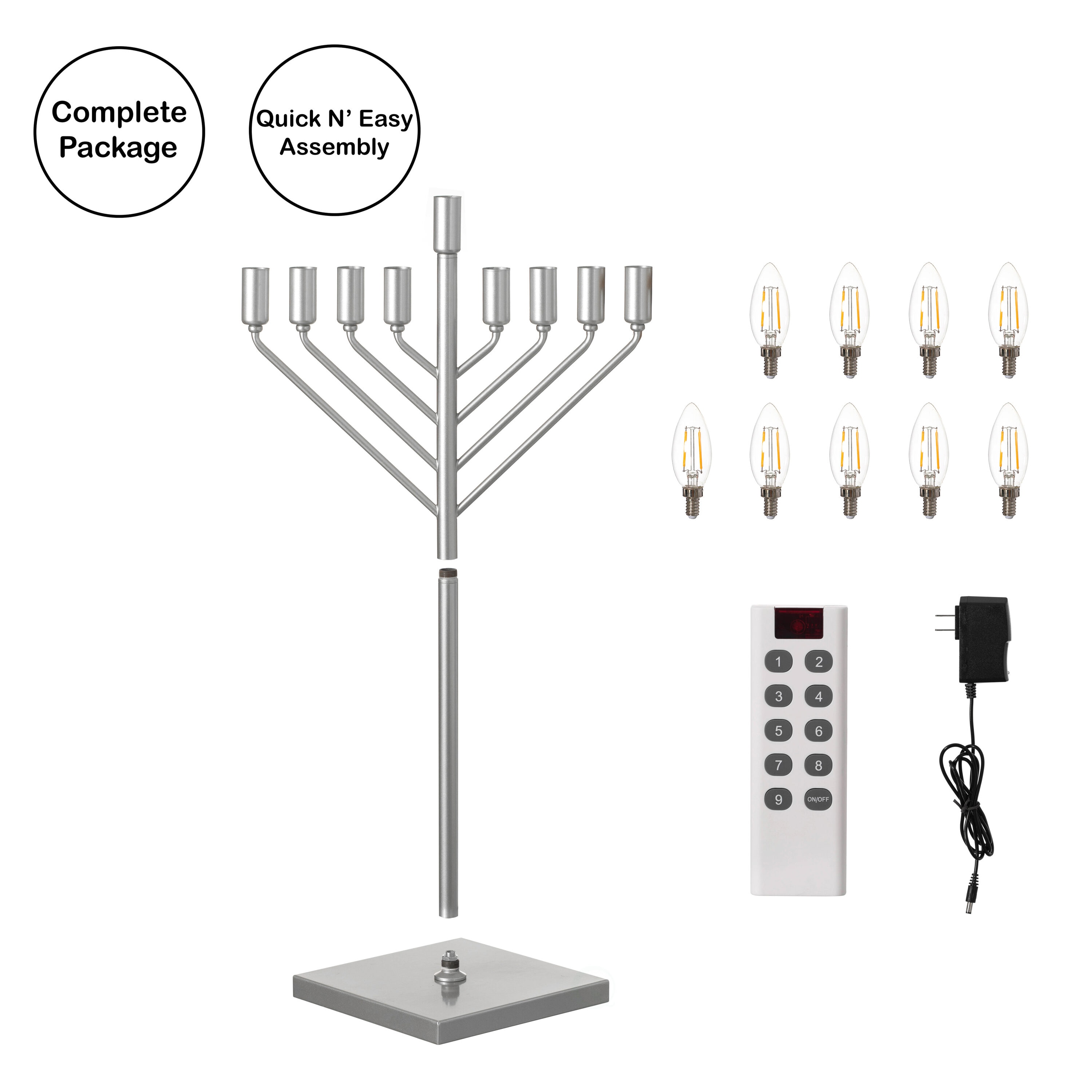 Vintiquewise QI004693SL Indoor-Hanakkah-Decor - View #6