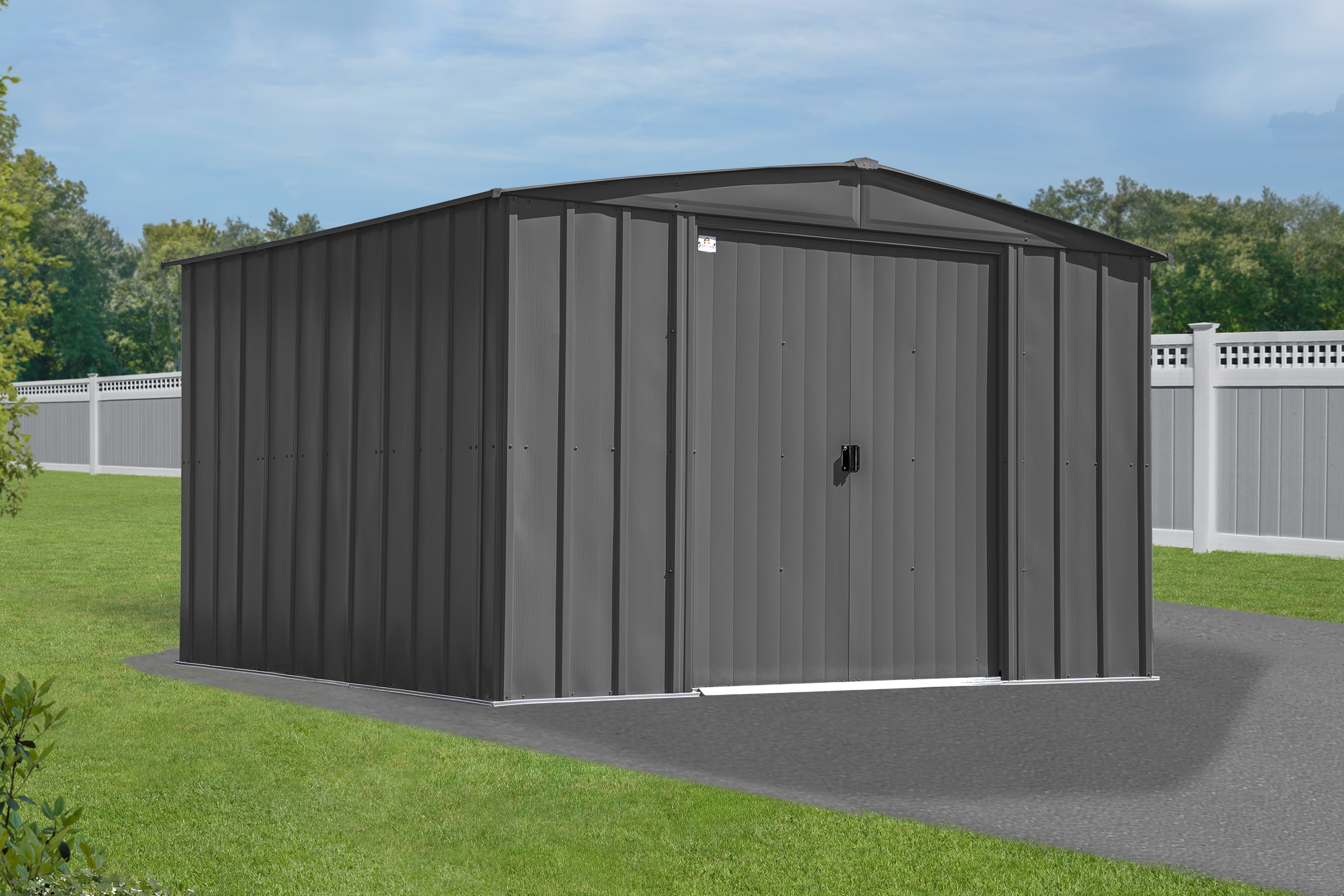 Arrow CLG1012CC Metal-Storage-Buildings-Sheds - View #10