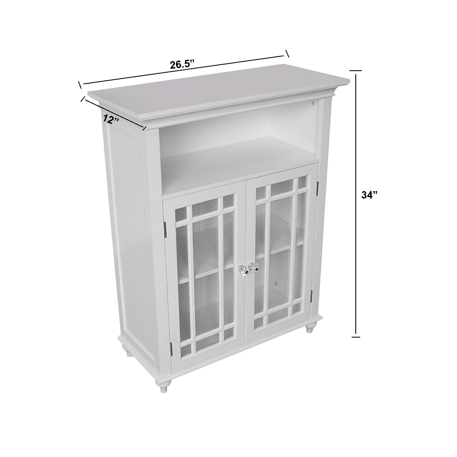 Slickblue D-FR-1525691DNCF Linen-Cabinets - View #3