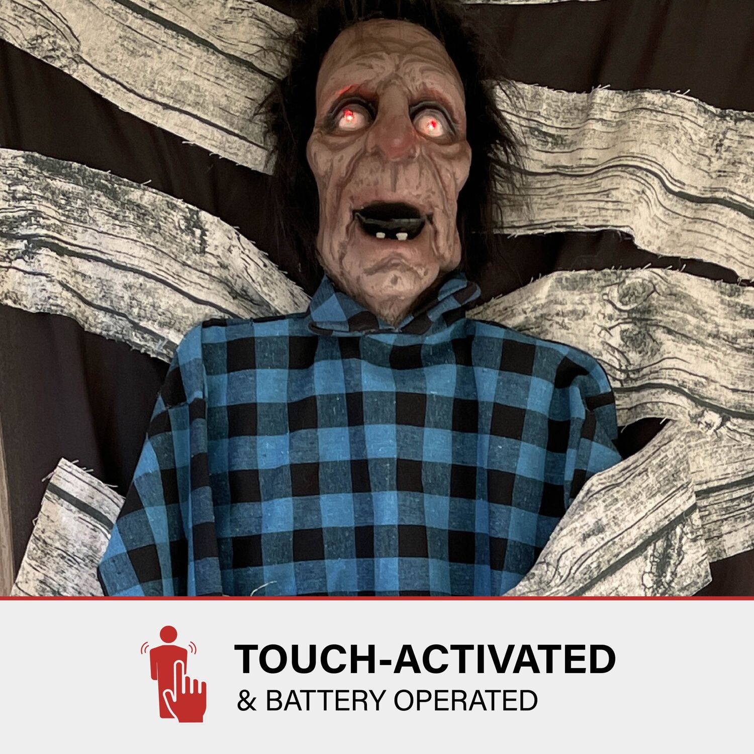 Haunted Hill Farm HHMAN-6HLS Halloween-Animatronics - View #4