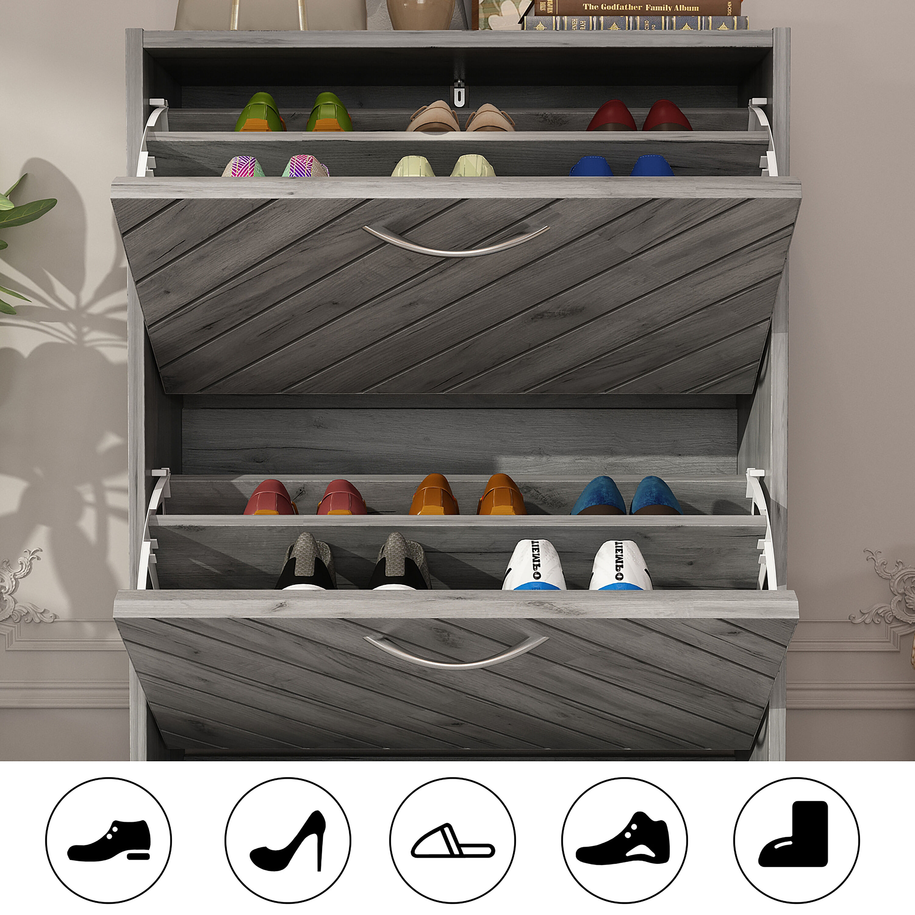 FUFU&GAGA LJY-KF200189-02 Shoe-Racks - View #10