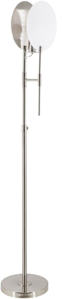 Surya Buxton 61 5 In Nickel Floor Lamp, Taymor Floor Standing Adjustable Mirror