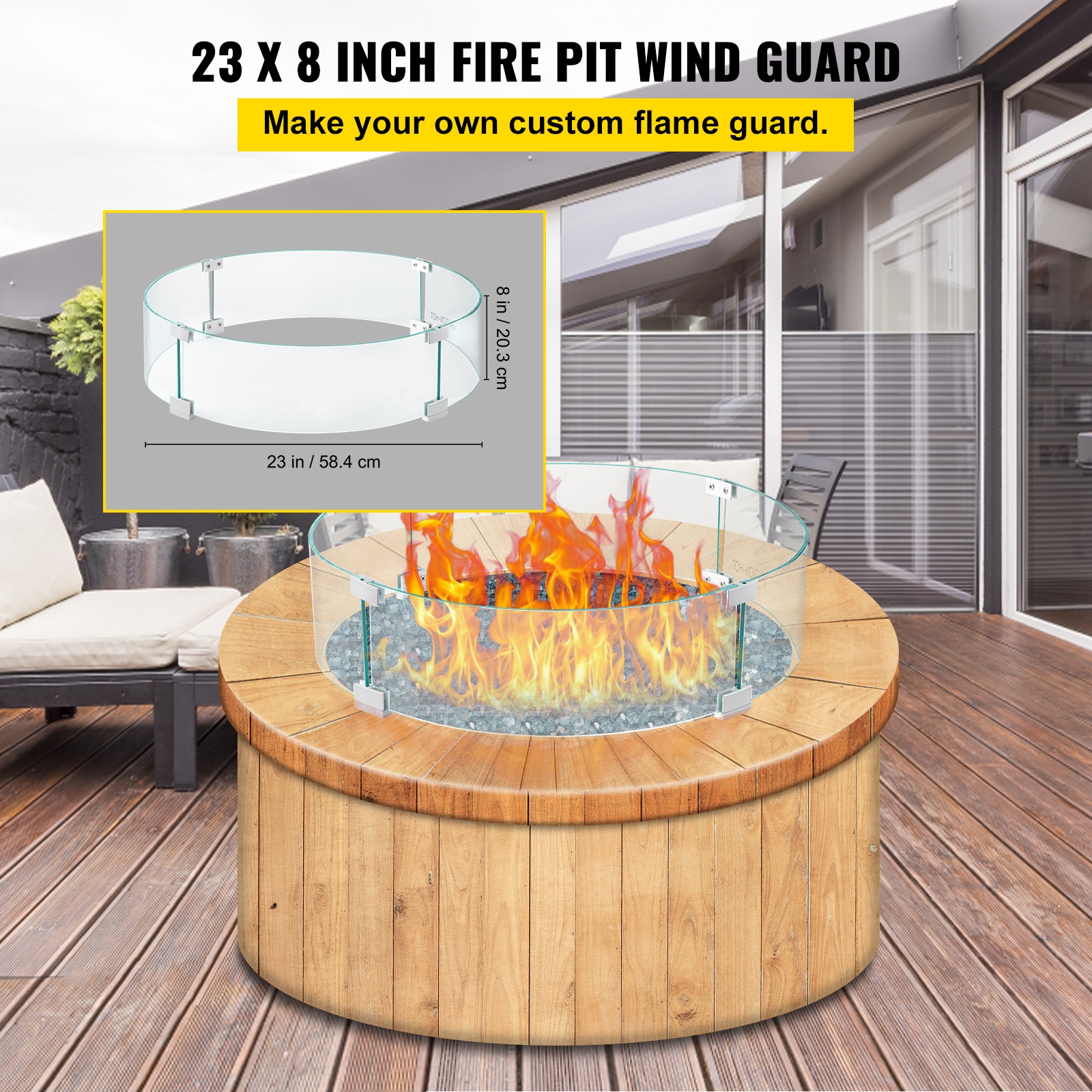 VEVOR YXBLFFBYC2383ECV3V0 Gas-Fire-Pit-Accessories - View #4