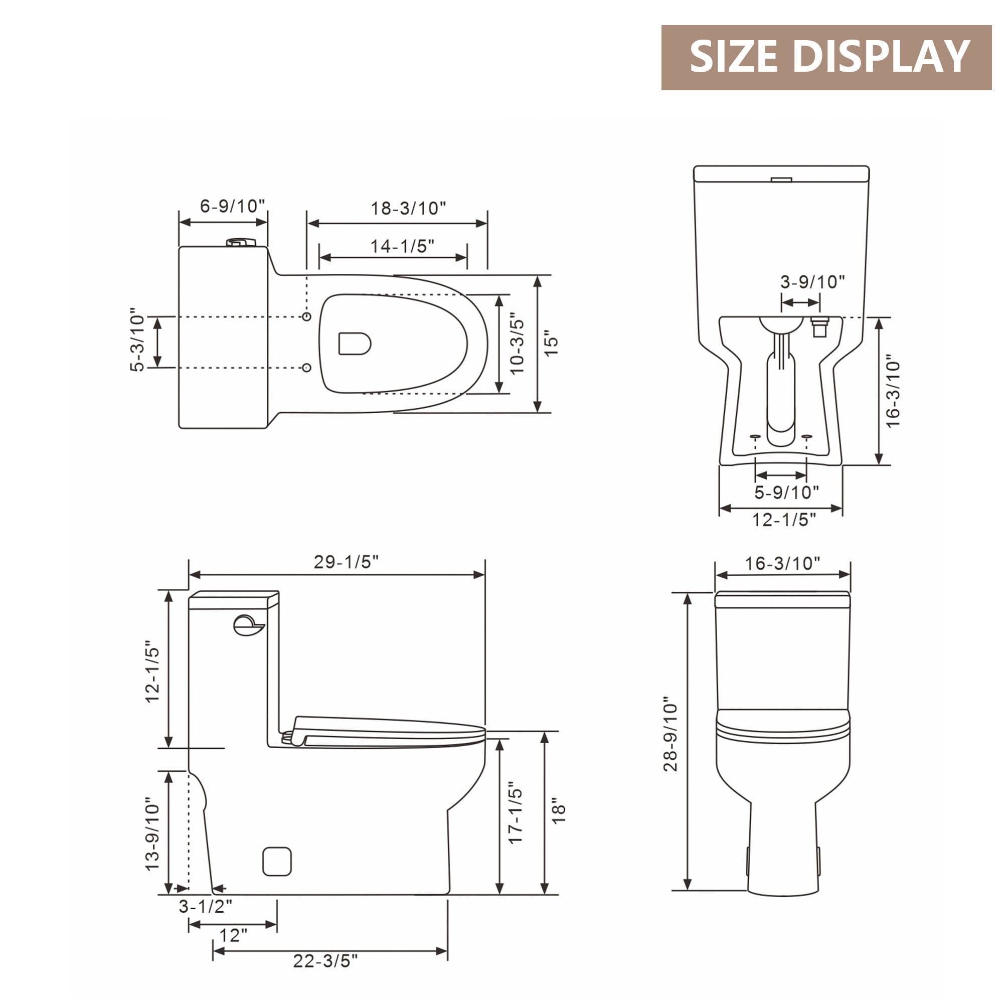 Lordear LD-MGMC010 toilets - View #5