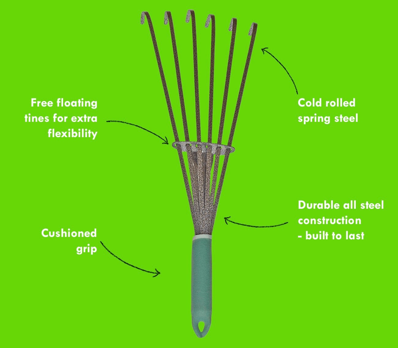 Yard Butler IWHR-6 Garden-Rakes - View #2
