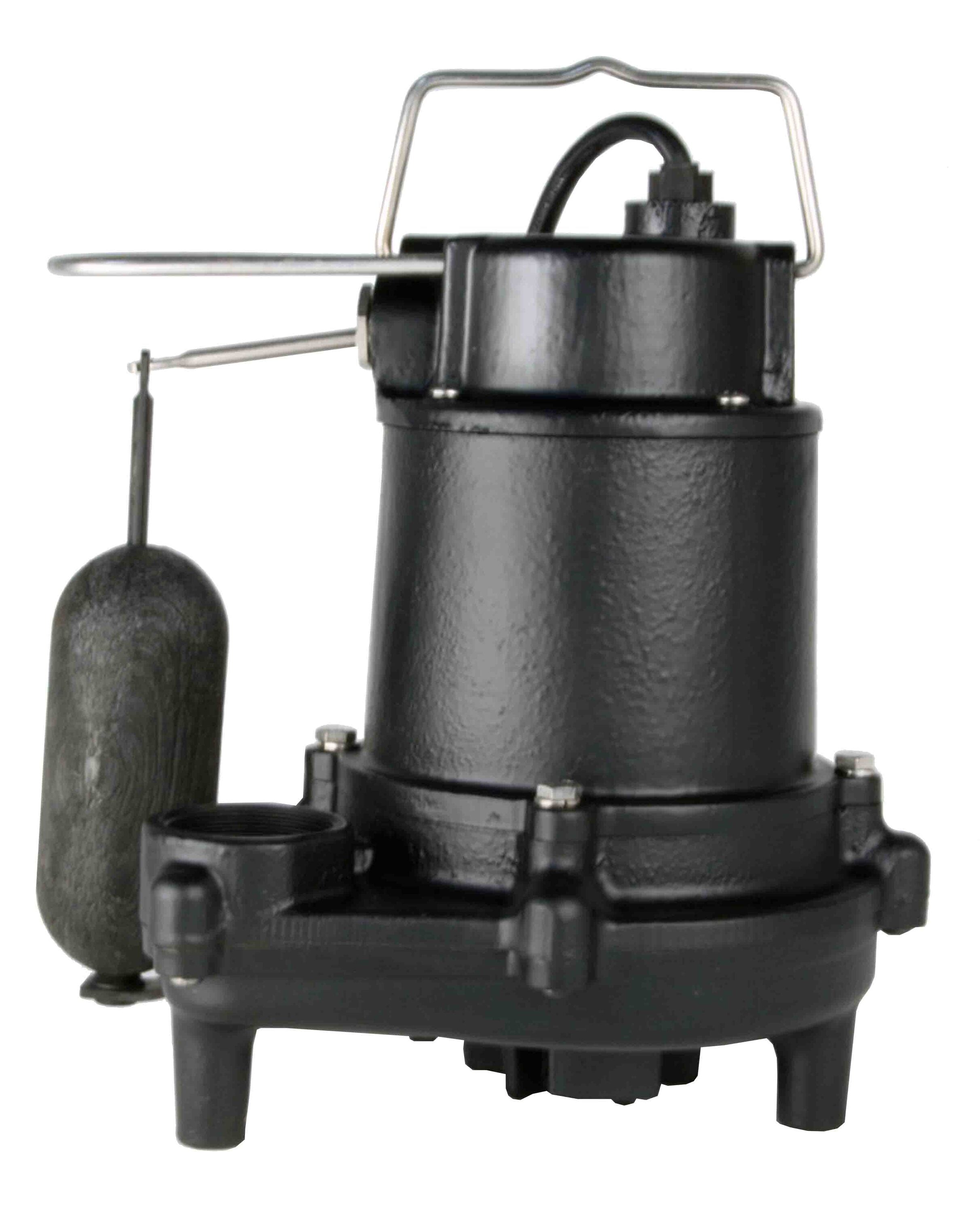 Utilitech Pro 115-Volt Cast Iron Submersible Sump Pump at