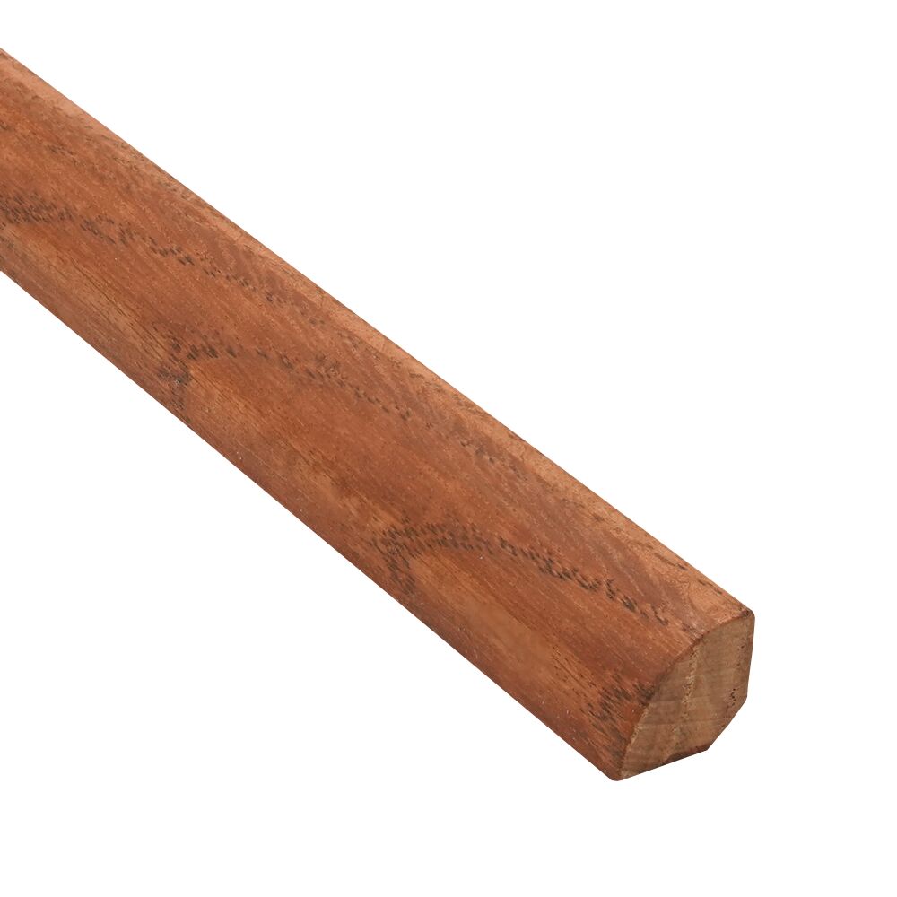 Bruce Gunstock 0.75-in T x 0.75-in W x 78-in L Solid Wood Quarter Round