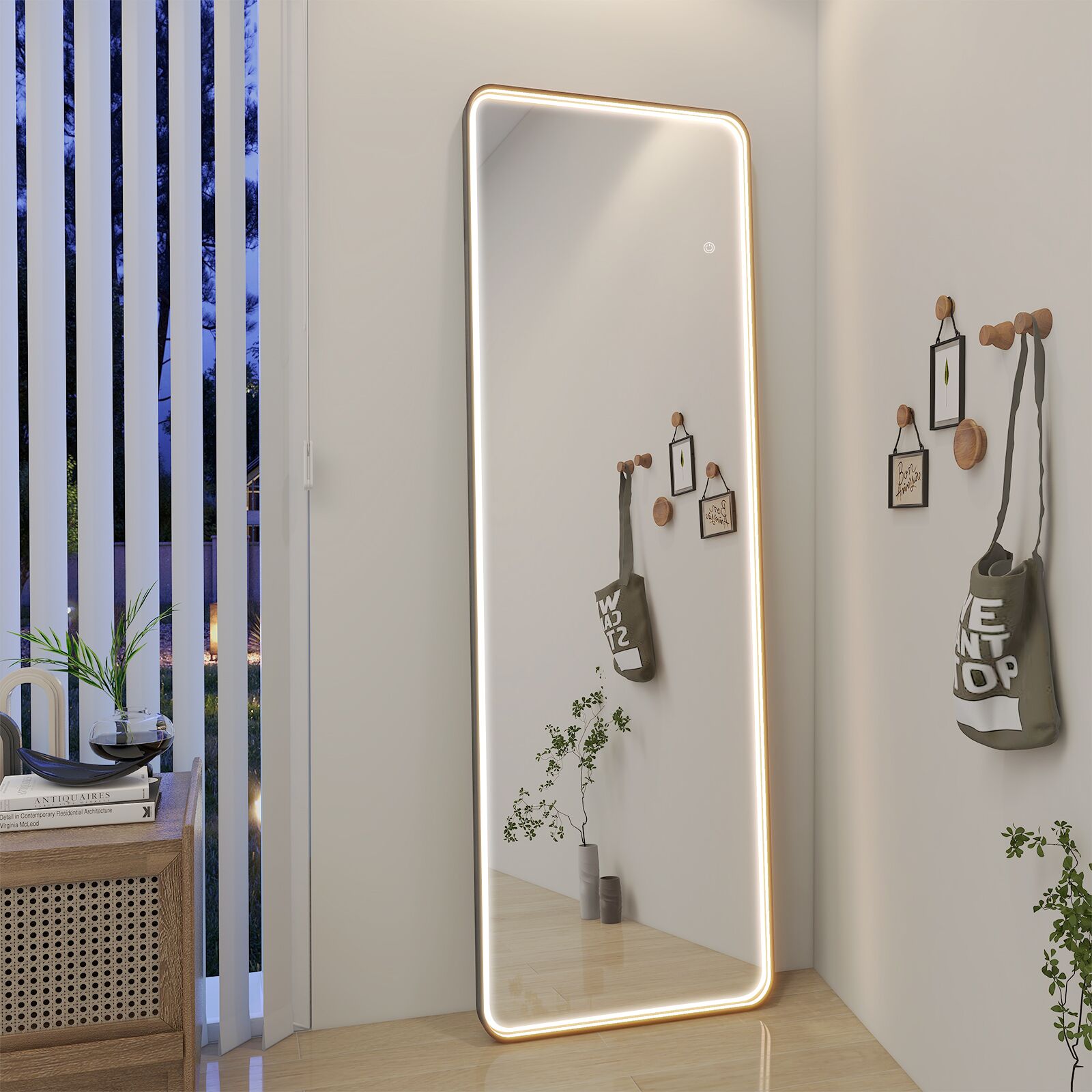BEAUTYPEAK LS-LED-RE2164-B Decor-Mirrors - View #2