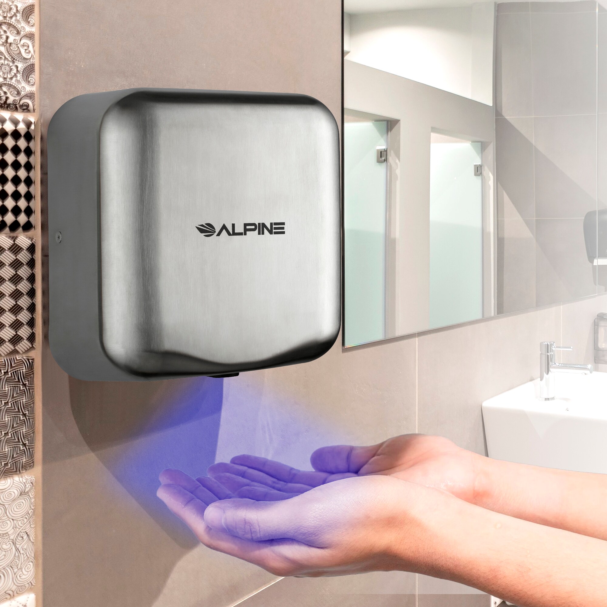 Alpine Industries 40010SSB2PKMK Commercial-Hand-Dryers - View #7