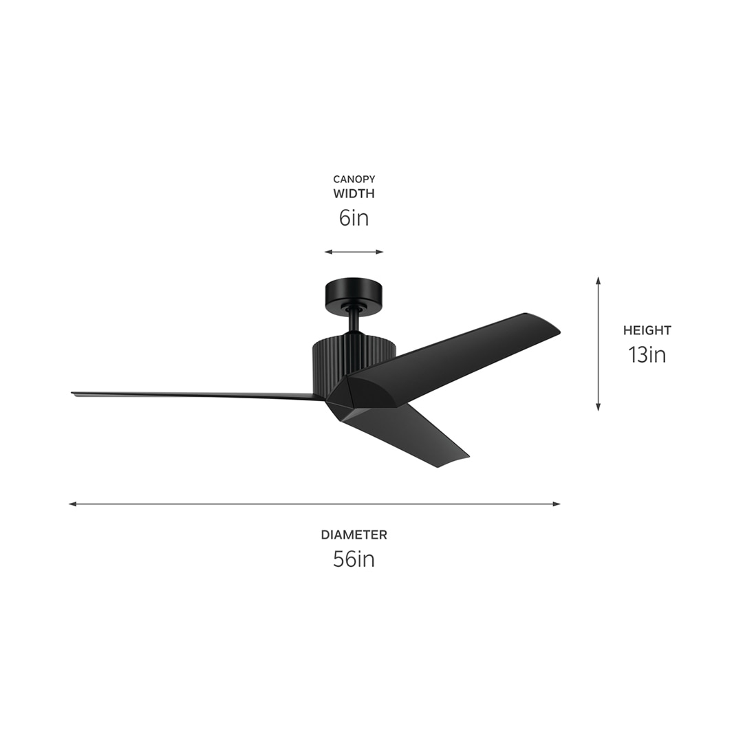 Kichler 330130SBK Ceiling-Fans - View #4