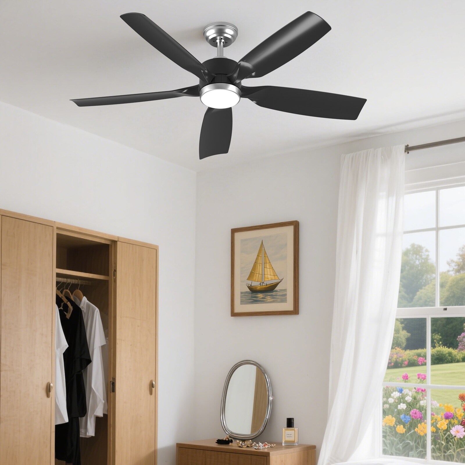 COWSAR LSCF-FL9267-BLACK Ceiling-Fans - View #13
