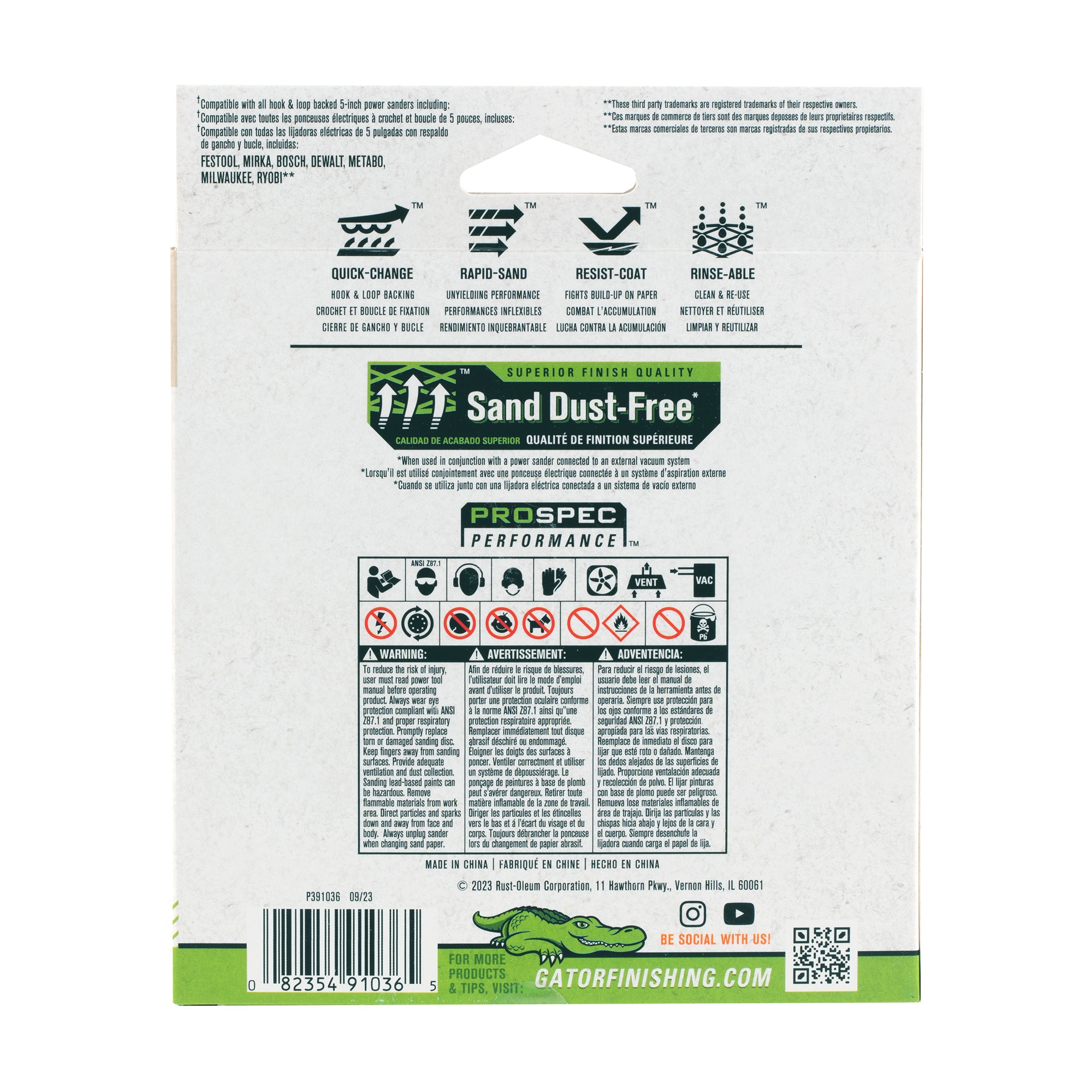Gator 391036 Pt-Sandpaper - View #4