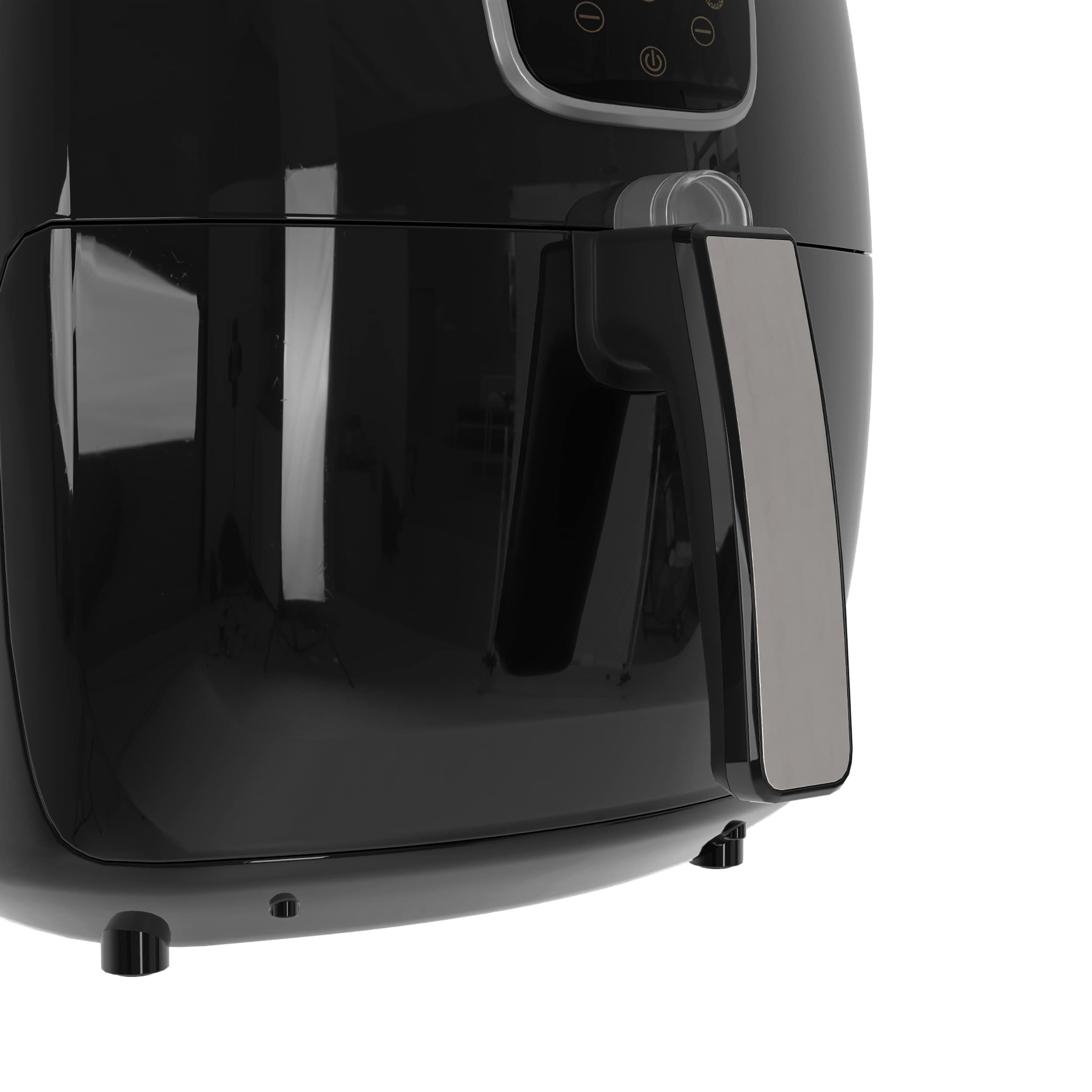 Emerald 3.2L Air Fryer With Rapid Air Technology - Black, Non-Stick,  Programmable, UL Listed, Compact Size, Removable Fry Basket in the Air  Fryers department at