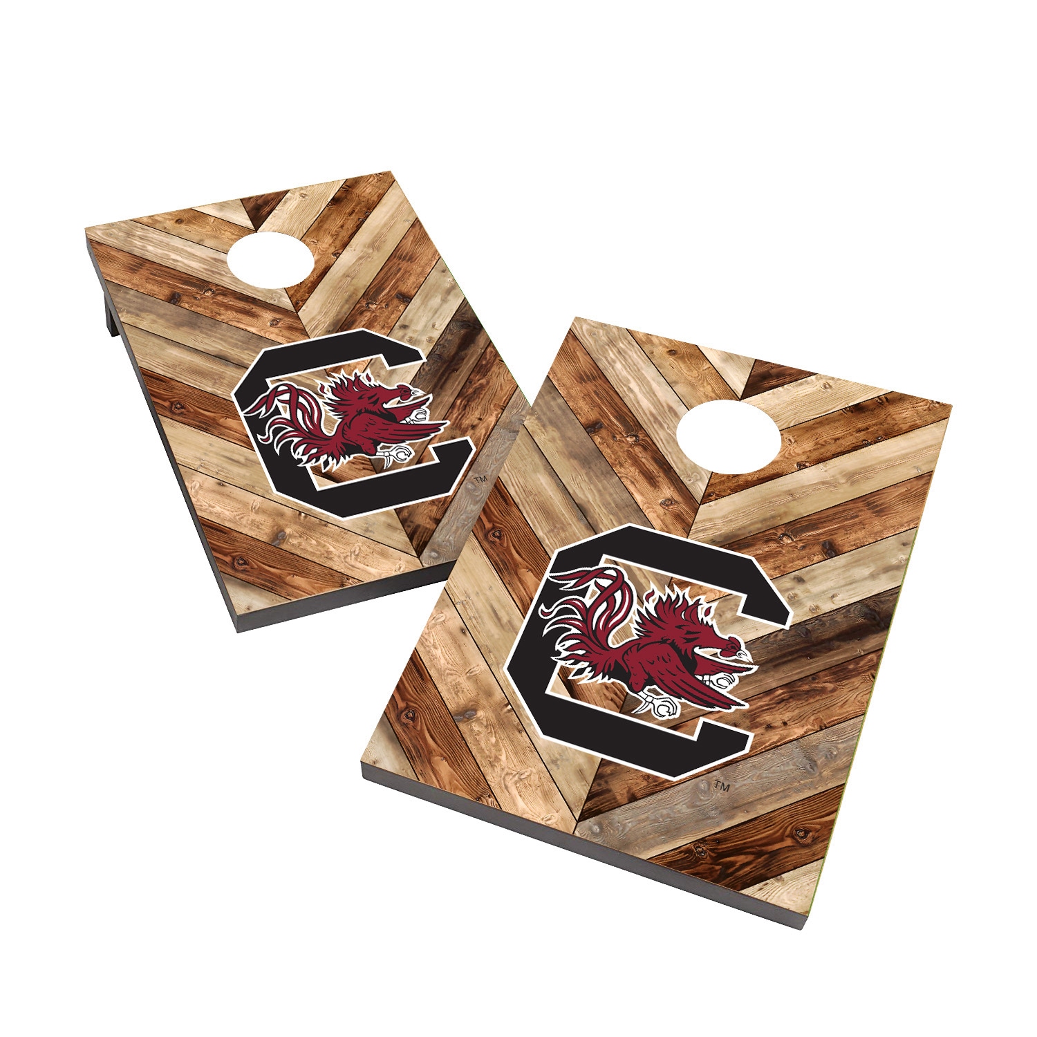 Carolina Football Cornhole Boards Outdoor Lawn Game 