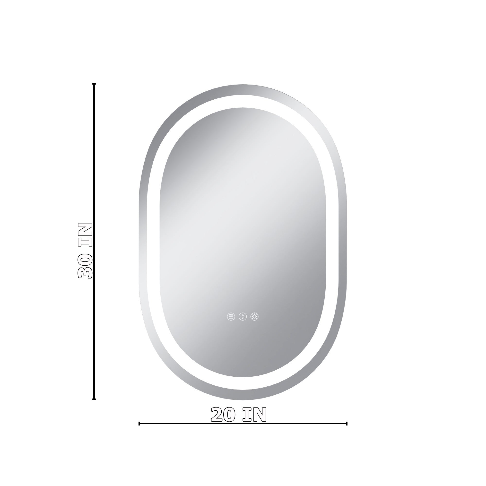 Boyel Living BLL060J-5076 Framed-Bath-Mirrors - View #2