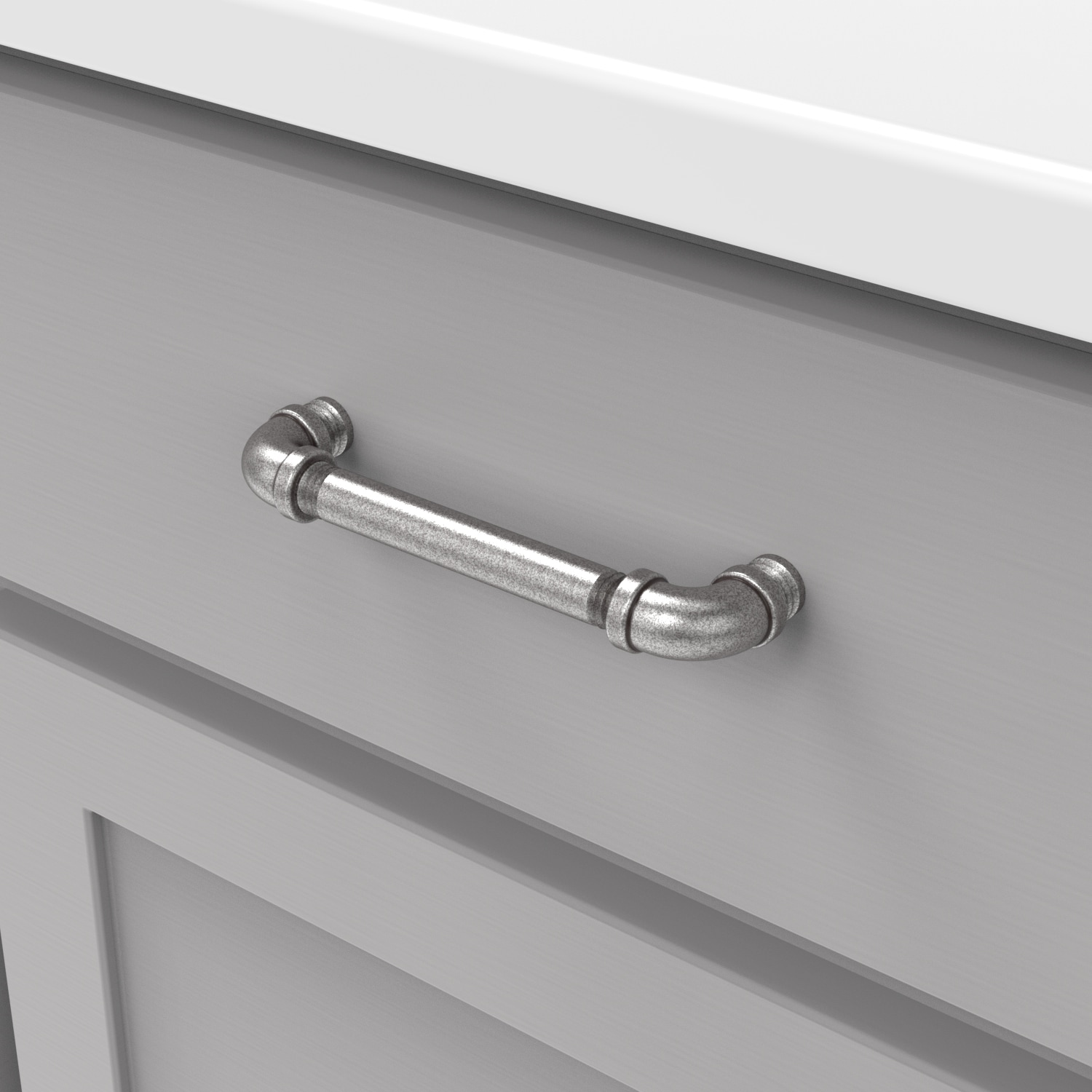 Hickory Hardware HH076012-BNV-10B Cabinet-Pulls - View #3
