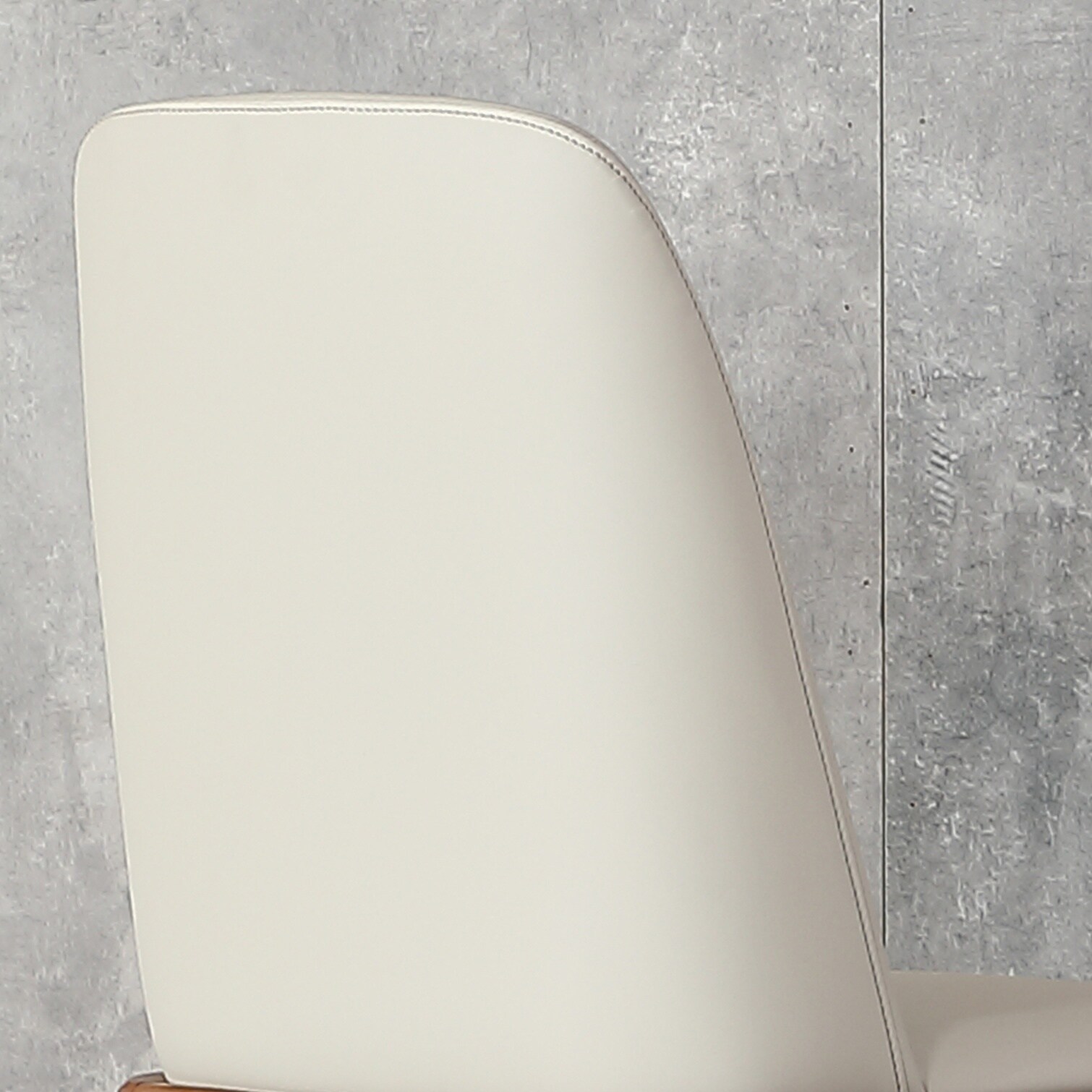 sunjurt White Velvet Upholstered Wood Dining Side Chair Set of 2 Modern ...